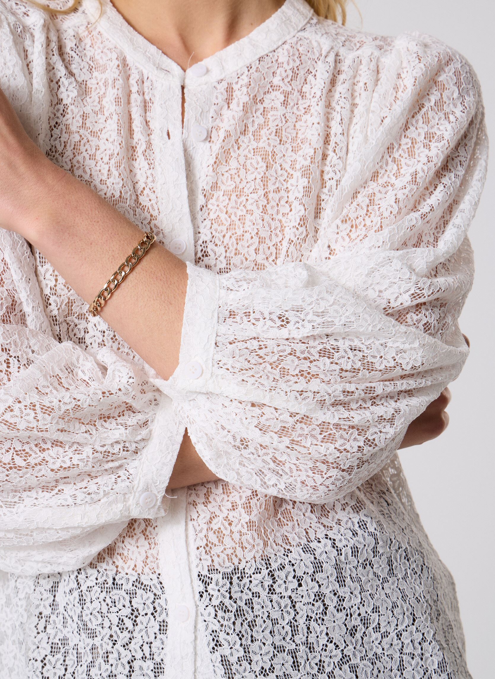 Blouses manches longues Sophia femme blanc Grace & Mila Blouses manches longues Sophia femme blanc ivoire