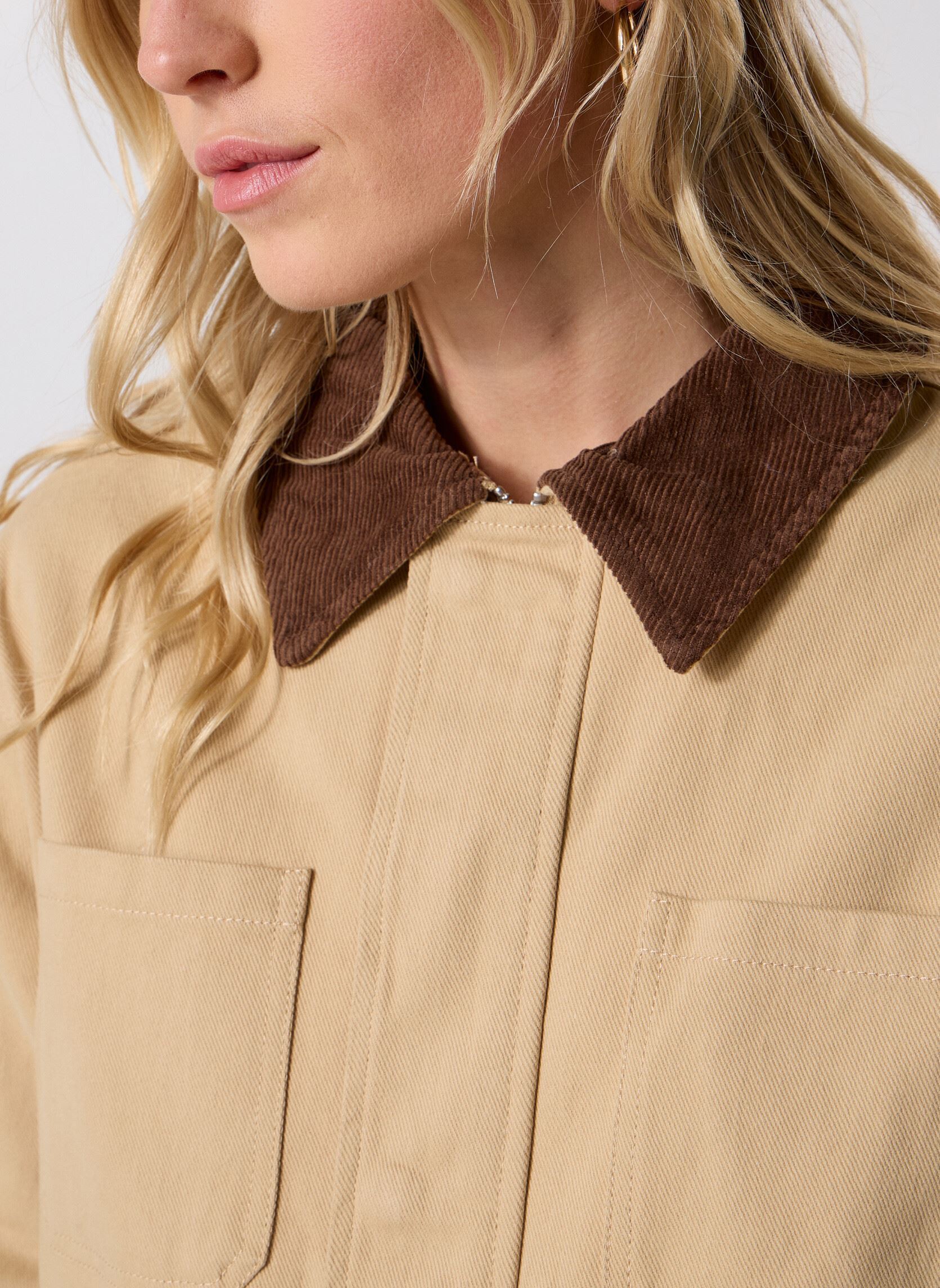 Jassen Soraya dames beige Grace & Mila Jassen Soraya dames beige Sable