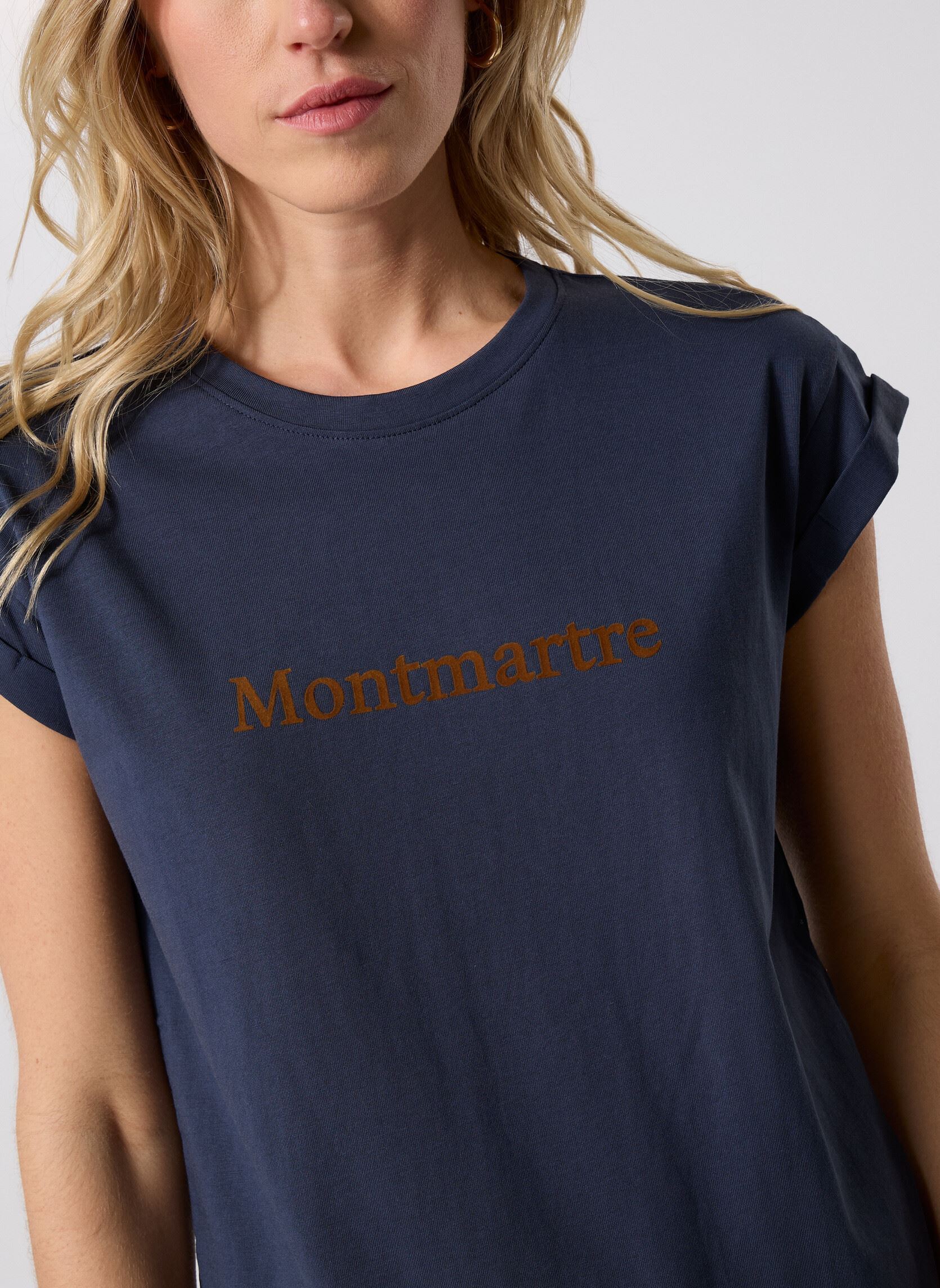 Tee-shirts manches courtes Sorentino femme bleu Grace & Mila Tee-shirts manches courtes Sorentino femme bleu Marine