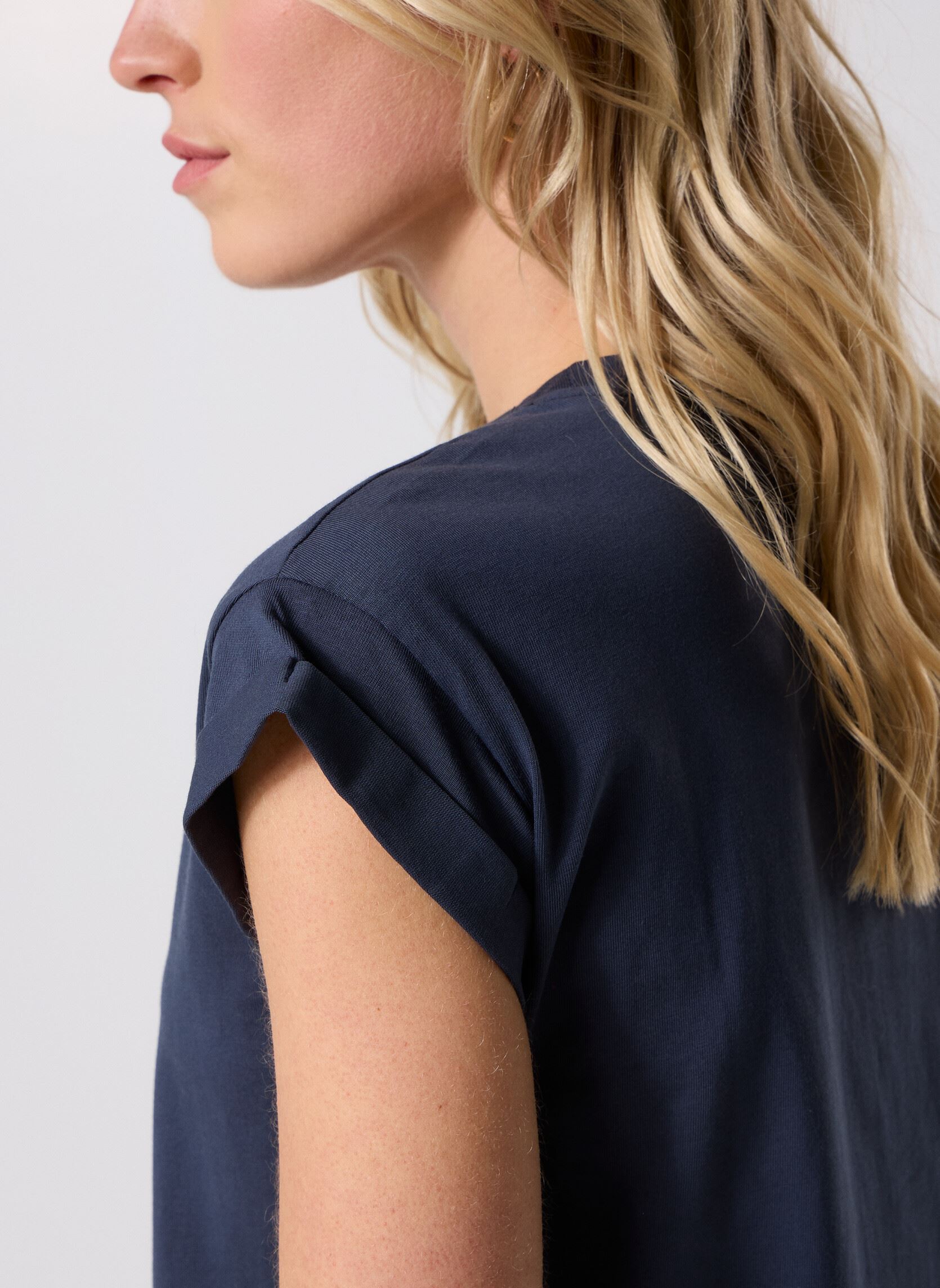 Tee-shirts manches courtes Sorentino femme bleu Grace & Mila Tee-shirts manches courtes Sorentino femme bleu Marine