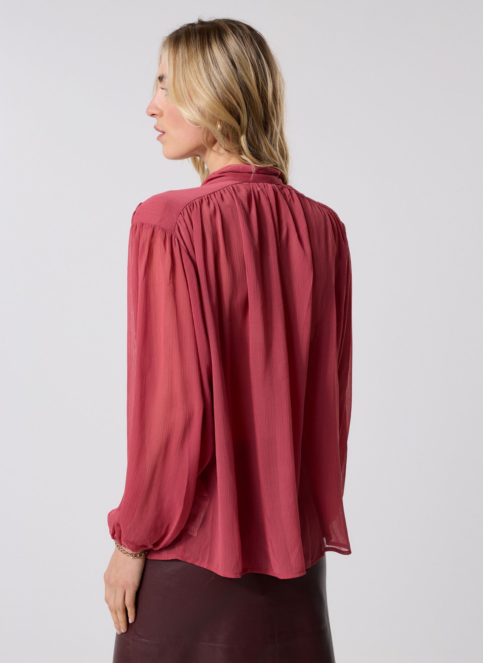 Blouses met lange mouwen Splendide dames roze Grace & Mila Blouses met lange mouwen Splendide dames roze Blush