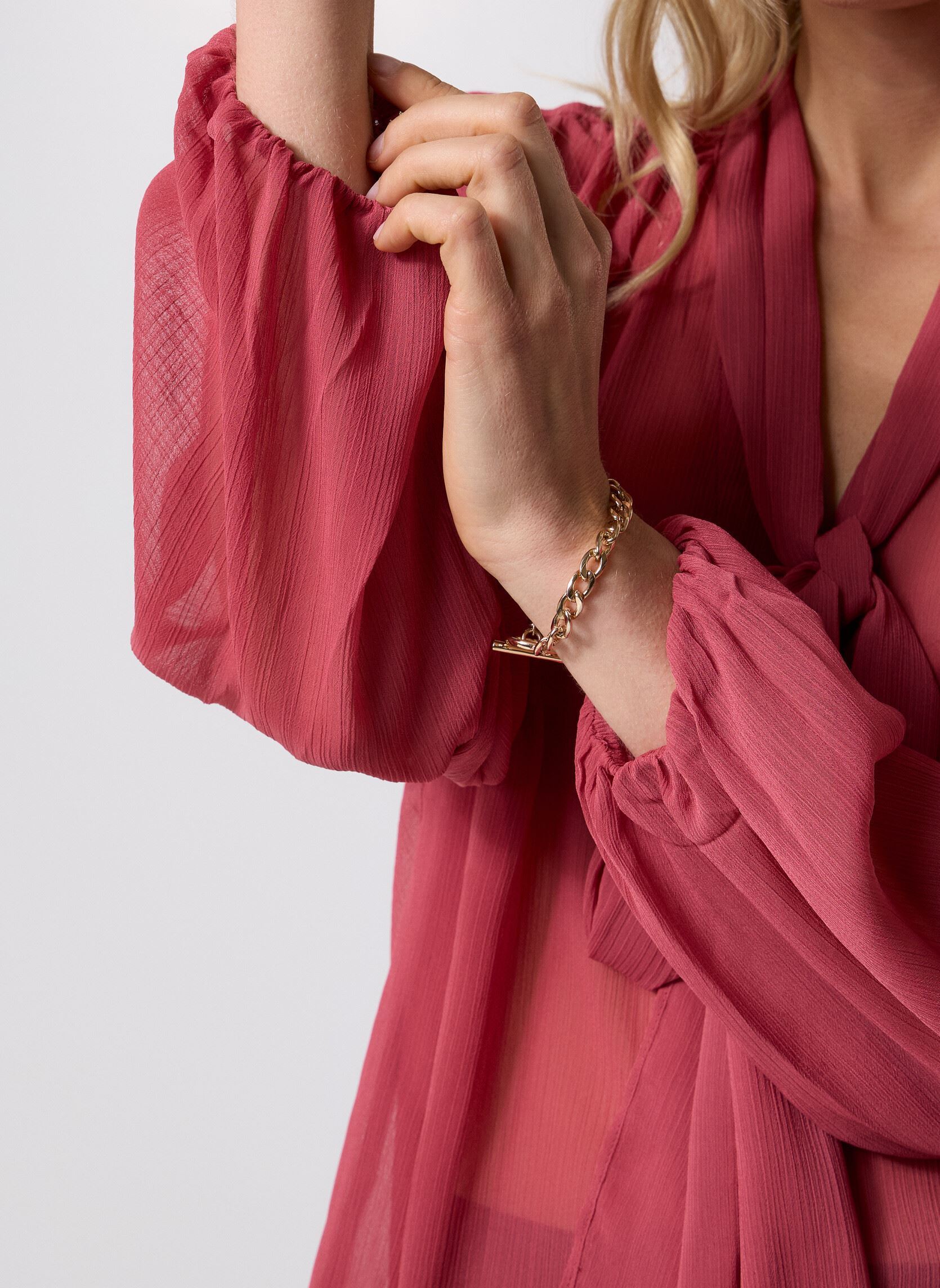Blouses met lange mouwen Splendide dames roze Grace & Mila Blouses met lange mouwen Splendide dames roze Blush