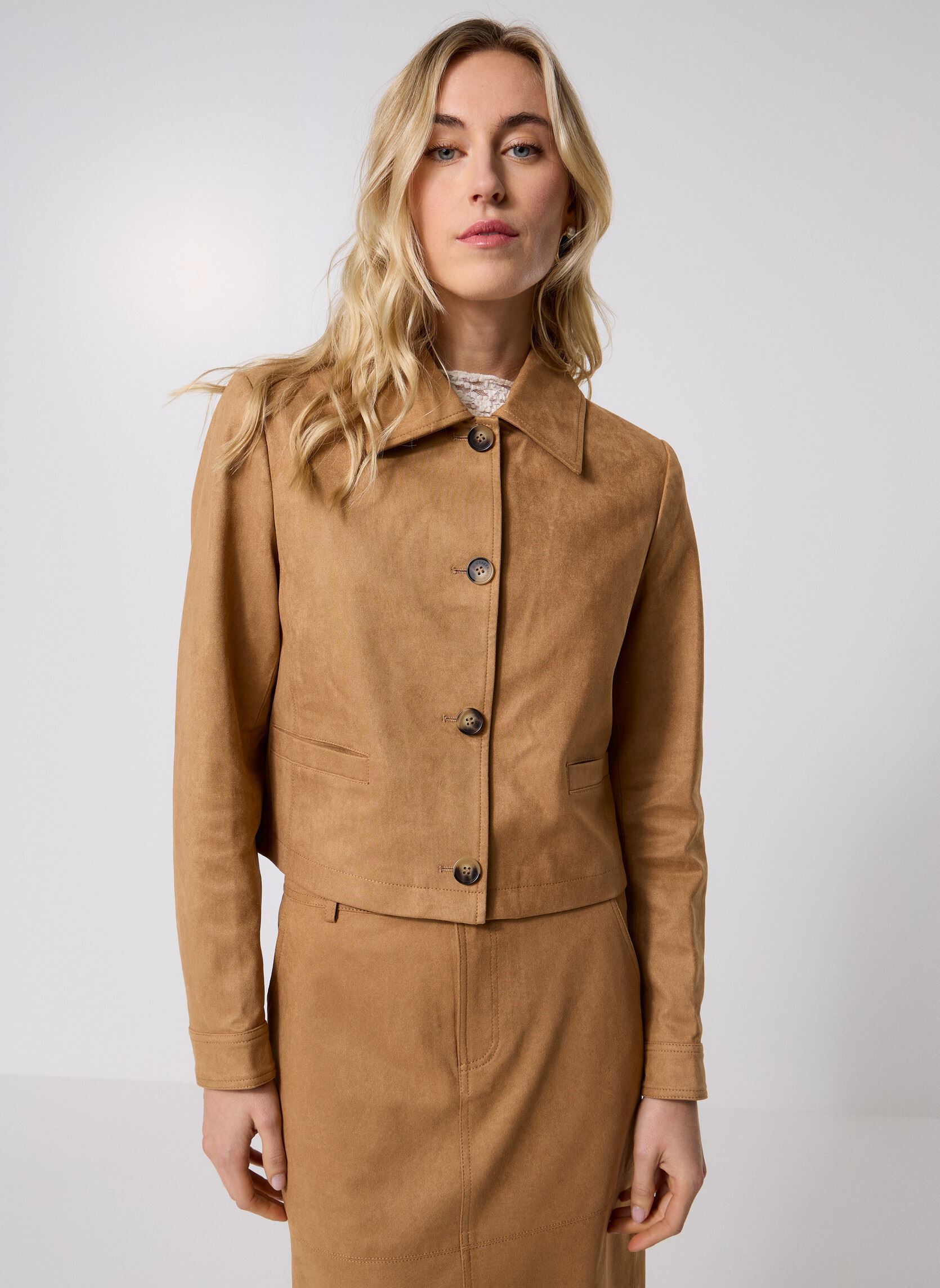 Jassen Sullivan dames beige Grace & Mila Jassen Sullivan dames beige Ocre