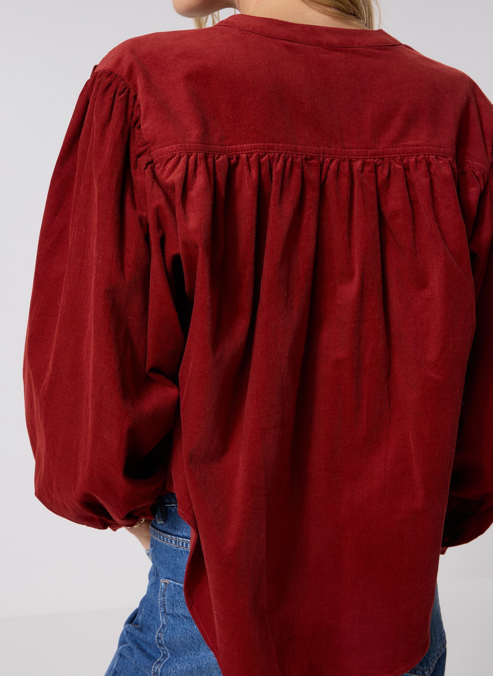 Blouses met lange mouwen Suri dames rood Grace & Mila Blouses met lange mouwen Suri dames rood Terracotta