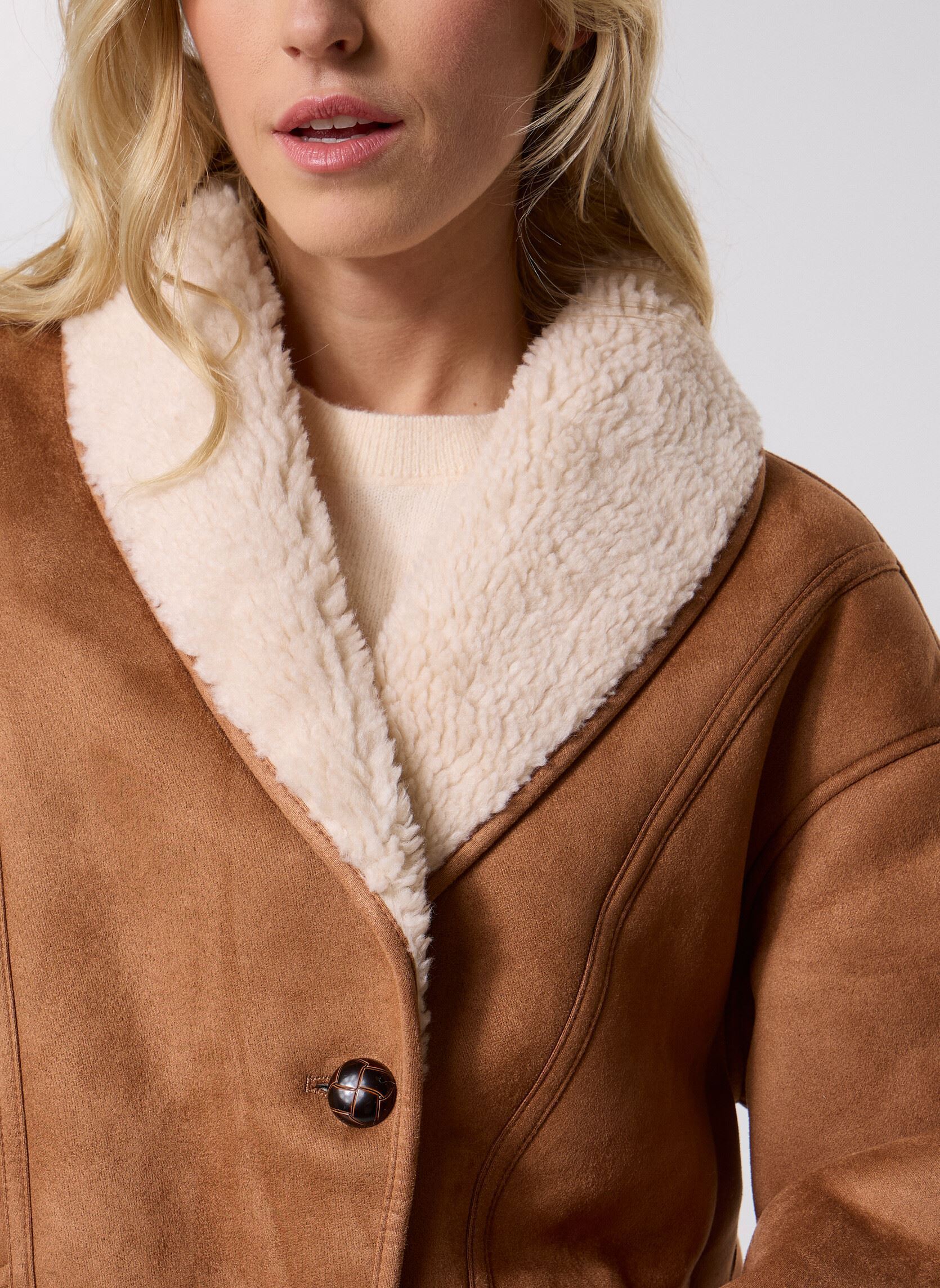 Manteaux Swan femme marron Grace & Mila Manteaux Swan femme marron Camel