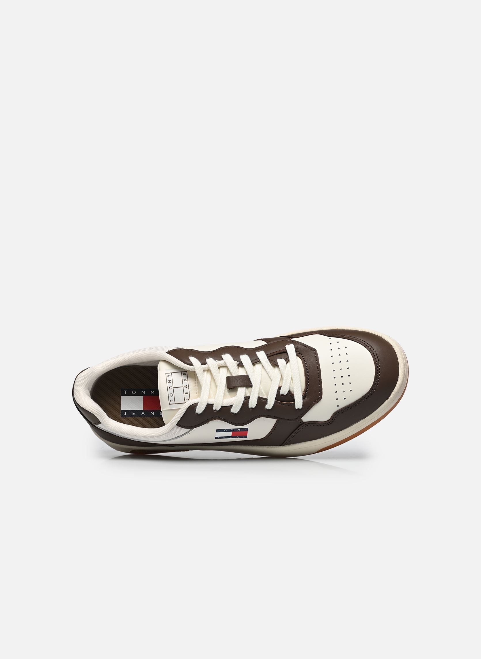 Baskets TJM CUPSOLE LEATHER ESS 0LI homme blanc Tommy Jeans Baskets TJM CUPSOLE LEATHER ESS 0LI homme blanc WHITE