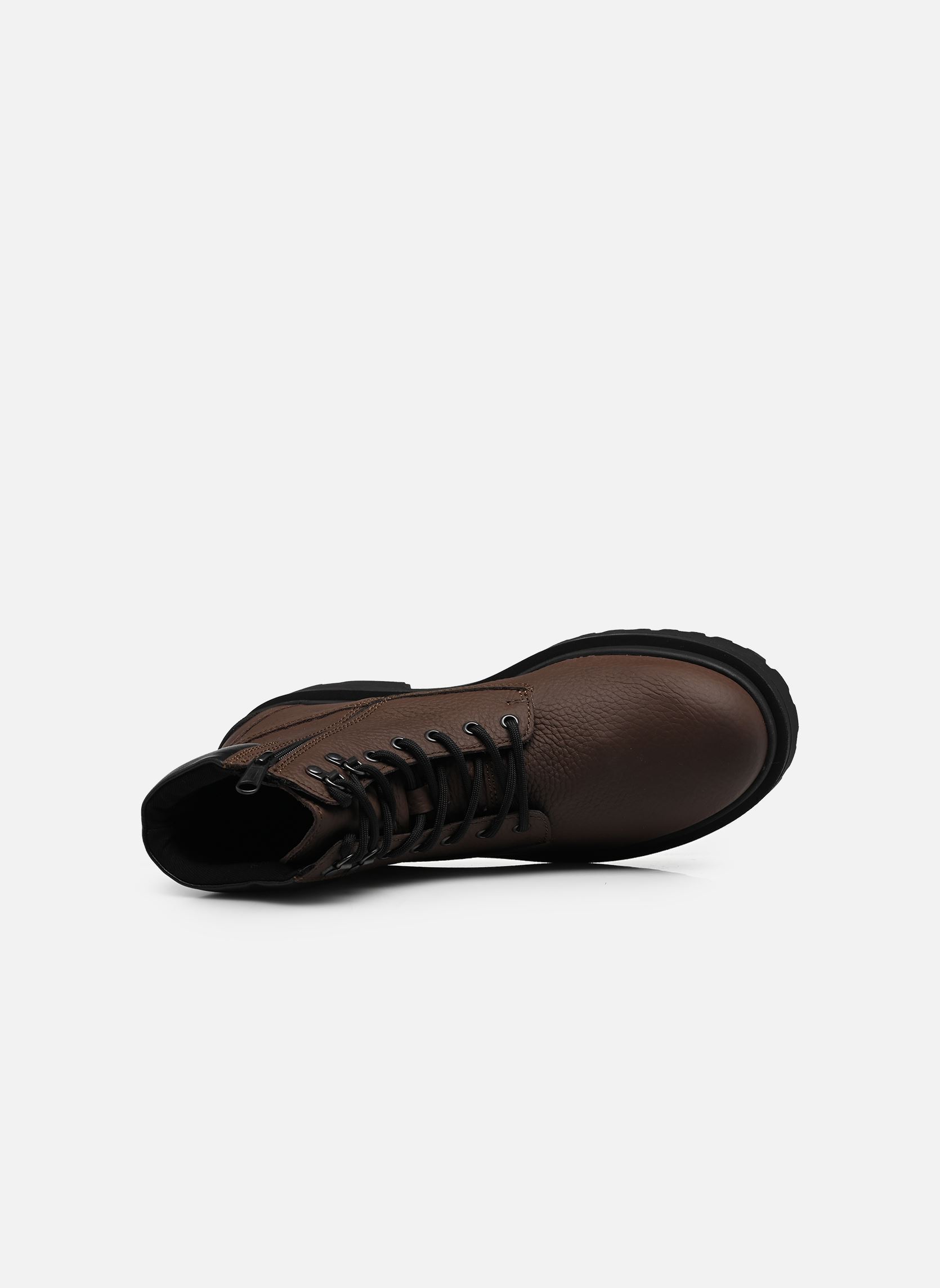 Veterlaarsjes TJM LACE UP BOOT LEA heren bruin Tommy Jeans Veterlaarsjes TJM LACE UP BOOT LEA heren bruin BROWN