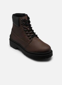 Veterlaarsjes TJM LACE UP BOOT LEA heren bruin