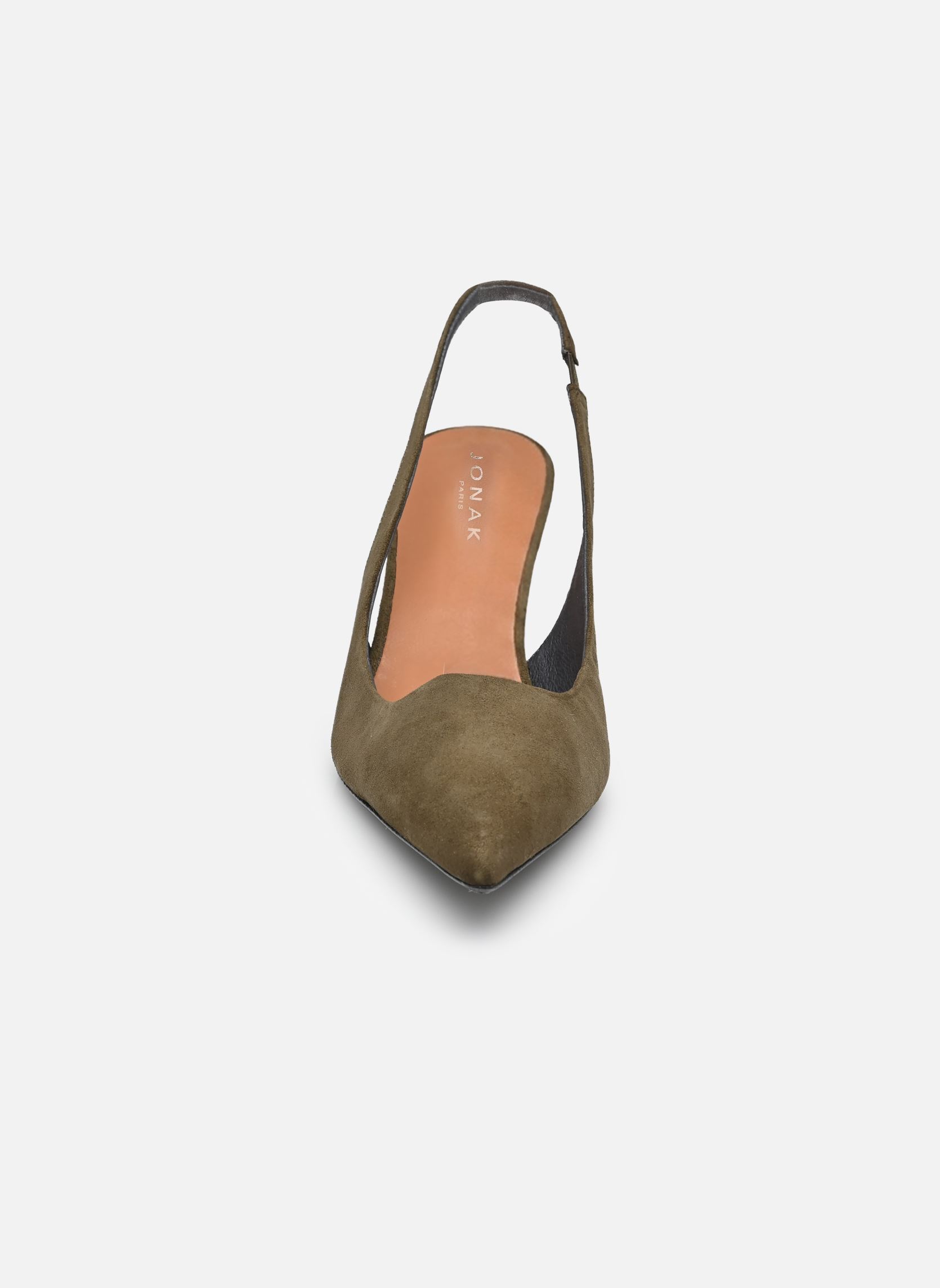 Slingback pumps DIAMANTINE dames groen Jonak Slingback pumps DIAMANTINE dames groen KAKI