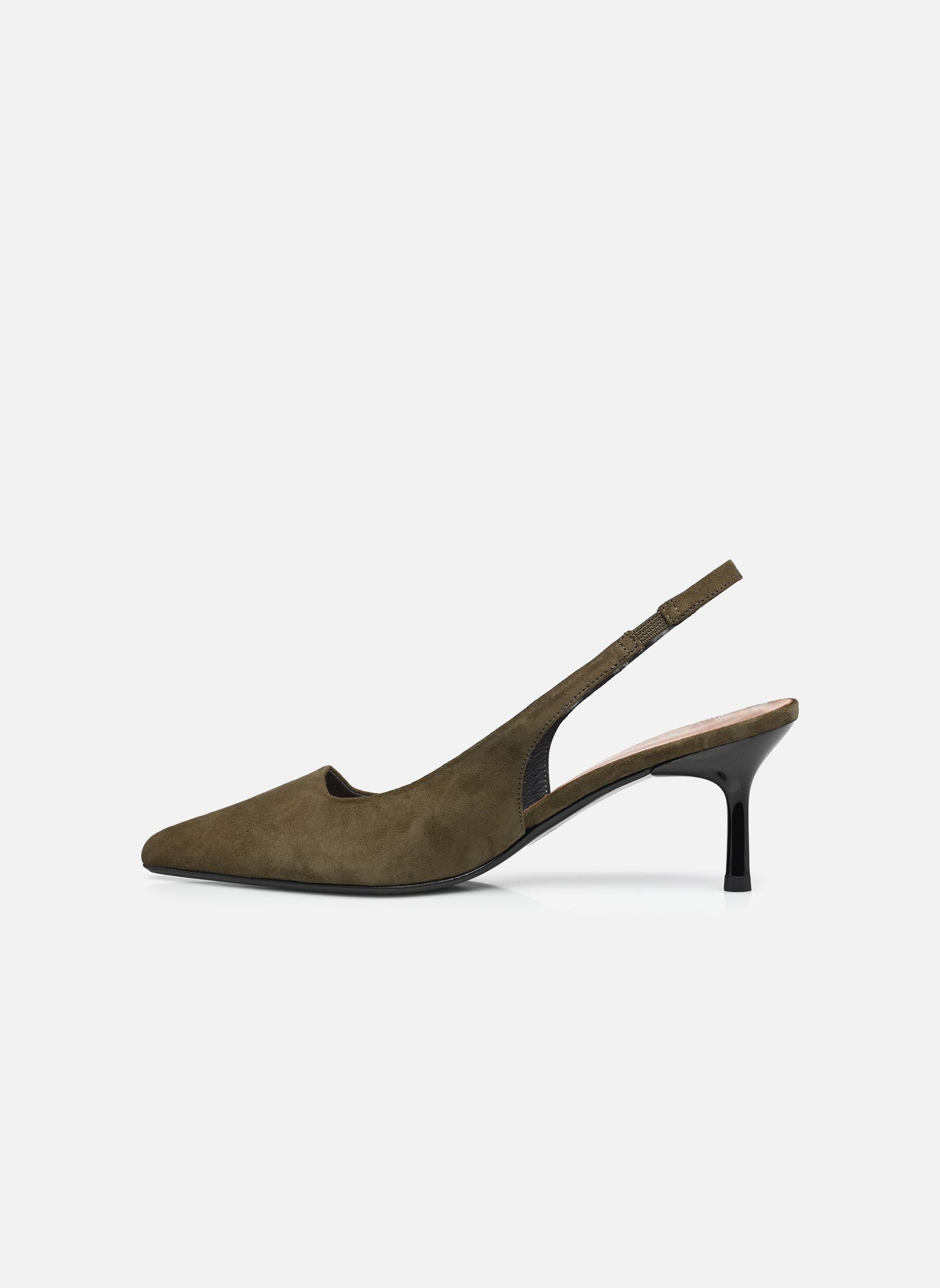 Slingback pumps DIAMANTINE dames groen Jonak Slingback pumps DIAMANTINE dames groen KAKI