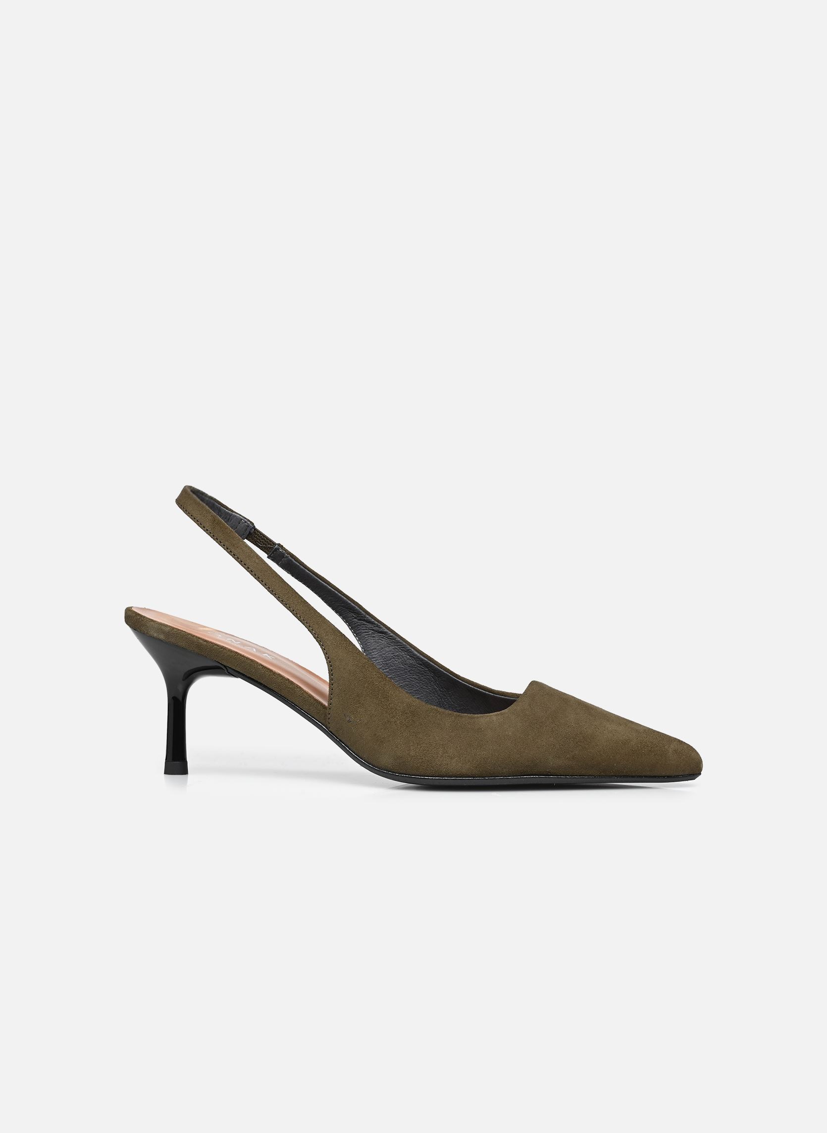 Slingback pumps DIAMANTINE dames groen Jonak Slingback pumps DIAMANTINE dames groen KAKI