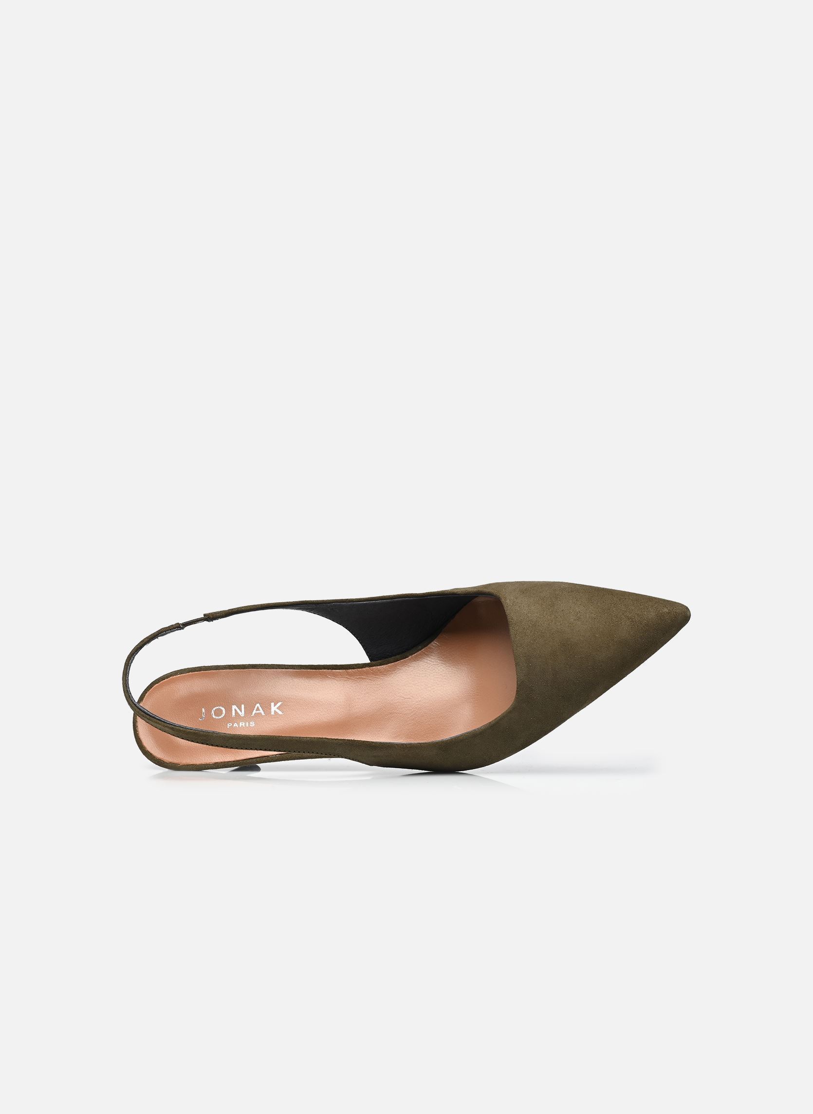 Slingback pumps DIAMANTINE dames groen Jonak Slingback pumps DIAMANTINE dames groen KAKI