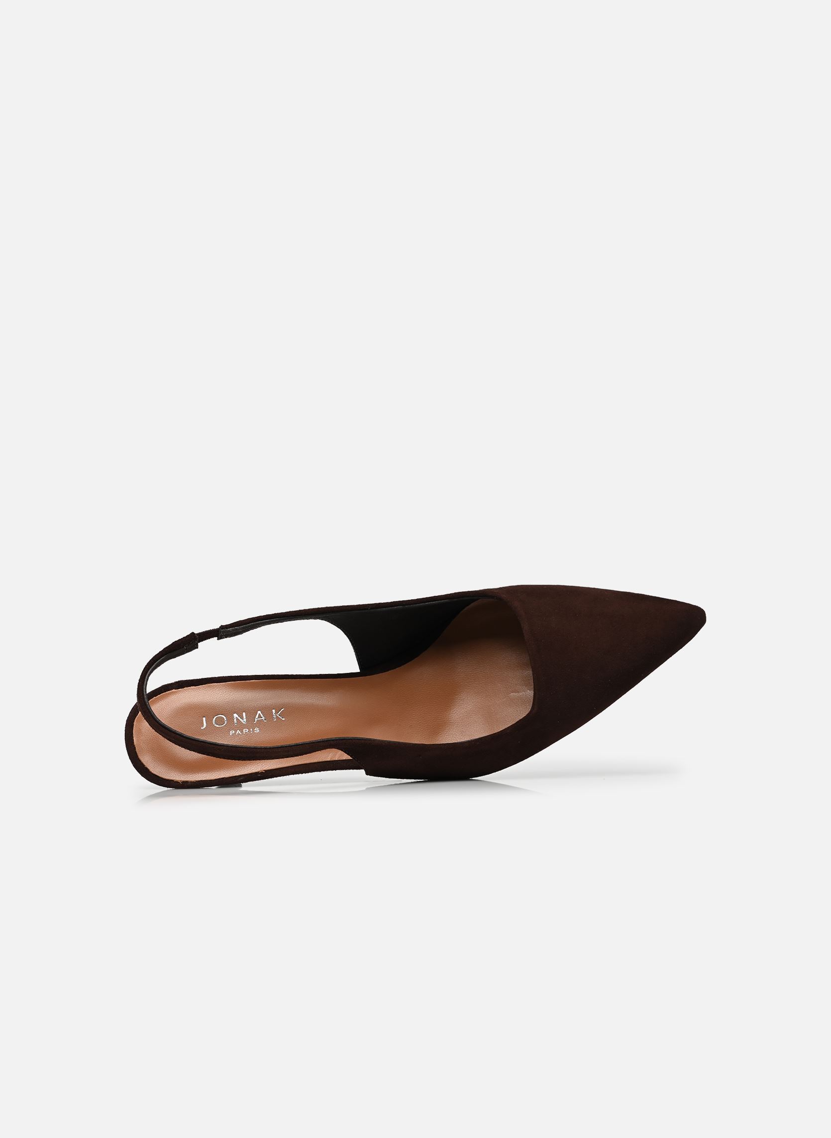 Slingback pumps DIAMANTINE dames bruin Jonak Slingback pumps DIAMANTINE dames bruin MARRON