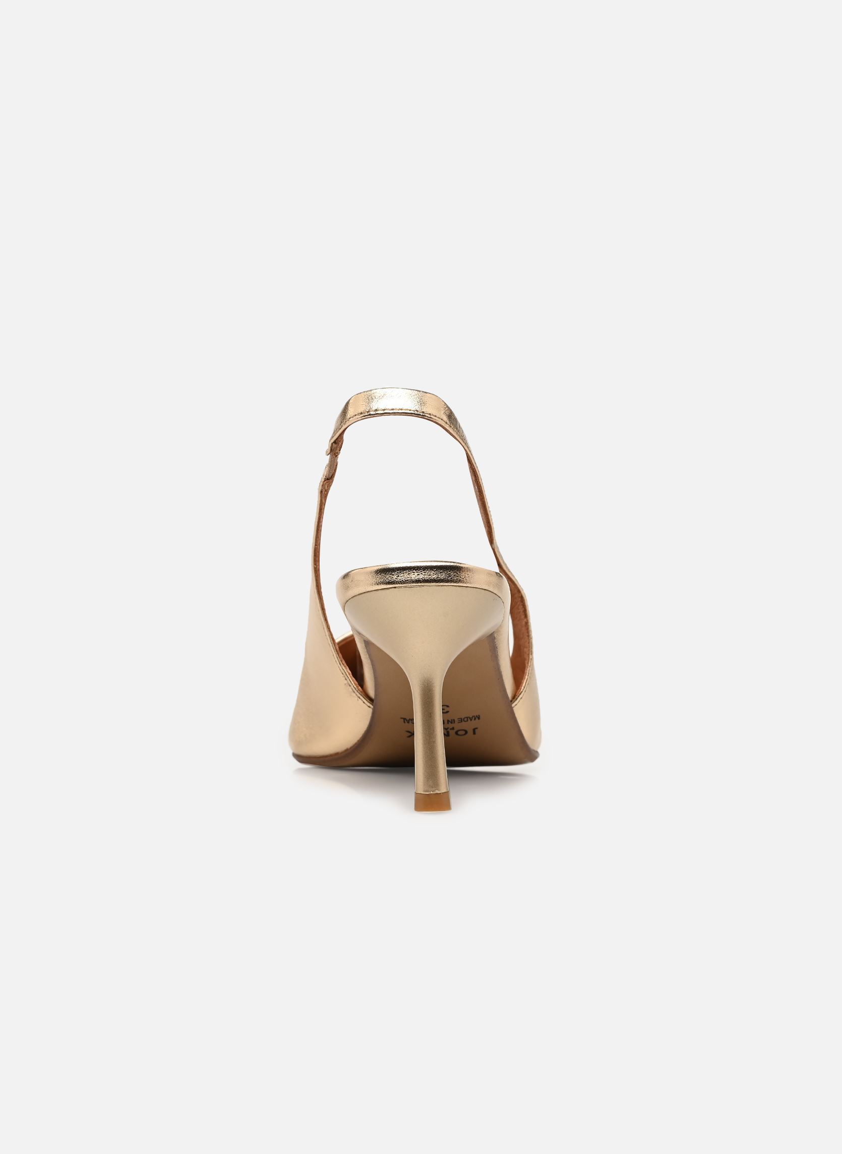 Pumps mit Riemchen DIAMANTINE damen gold und bronze Jonak Pumps mit Riemchen DIAMANTINE damen gold und bronze CUIR METALLISE PLATINE