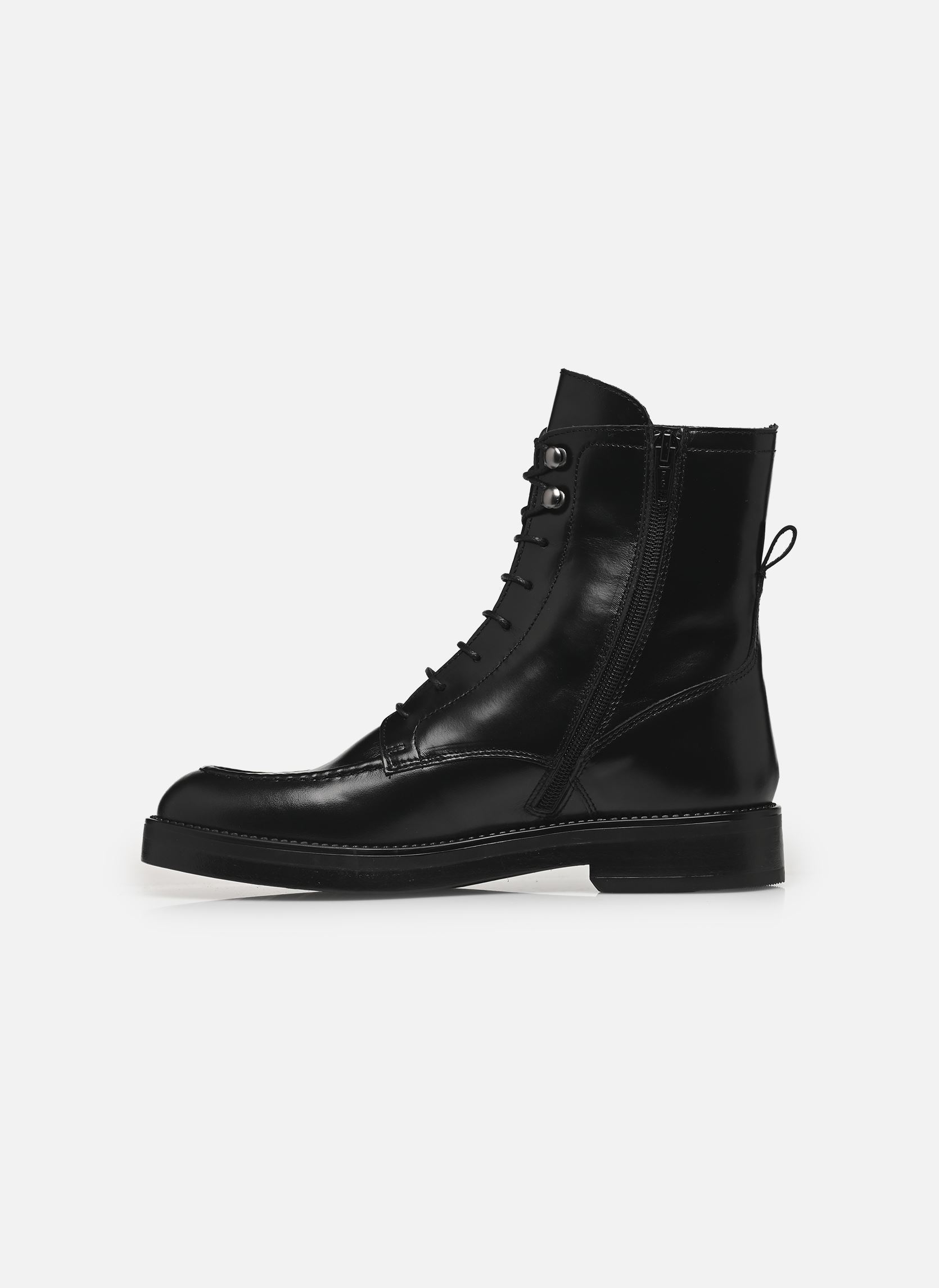 Veterlaarsjes ALIDA dames zwart Jonak Veterlaarsjes ALIDA dames zwart NOIR