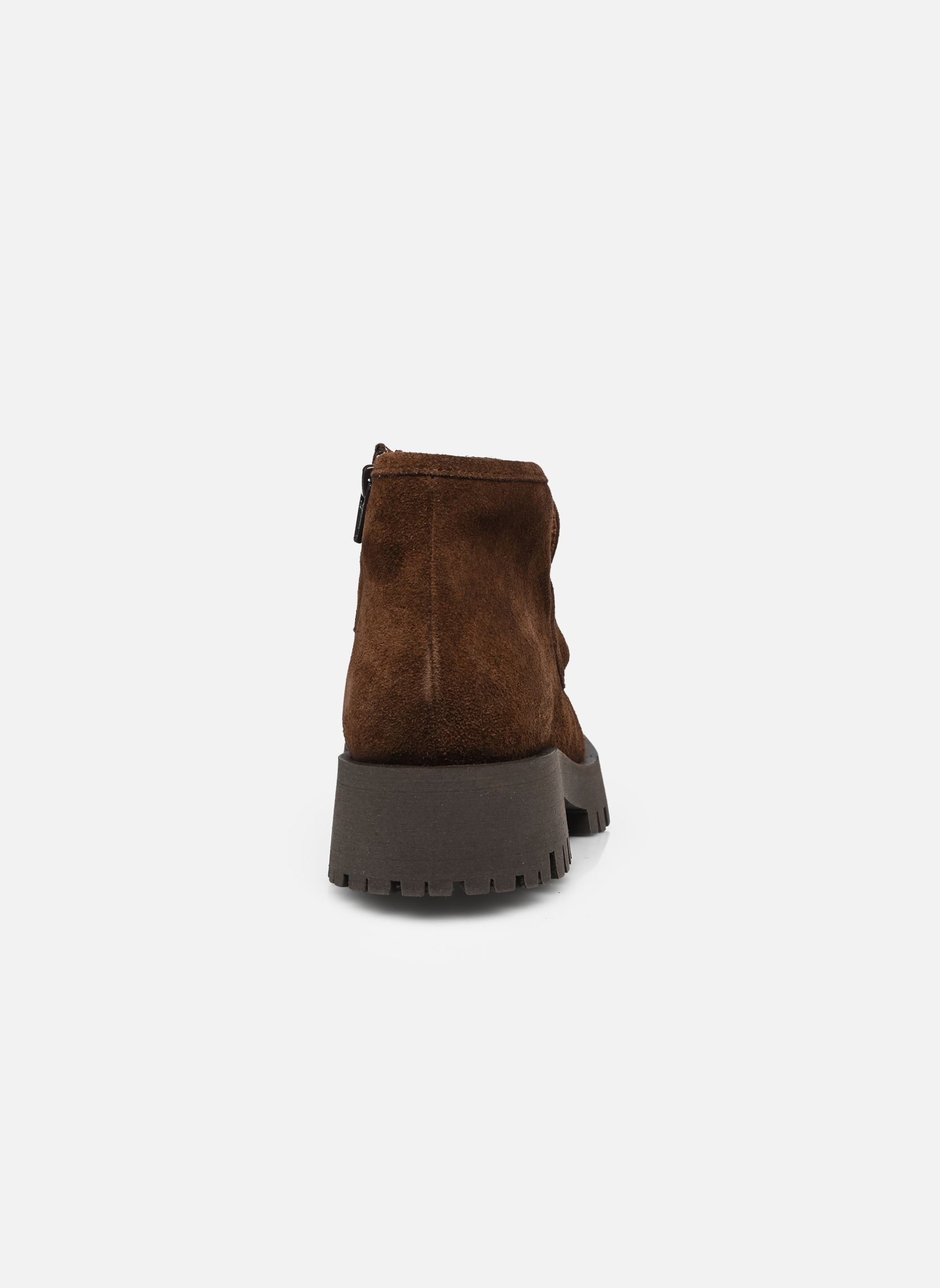 Enkellaarzen en boots DESK dames bruin Jonak Enkellaarzen en boots DESK dames bruin Marron foncé