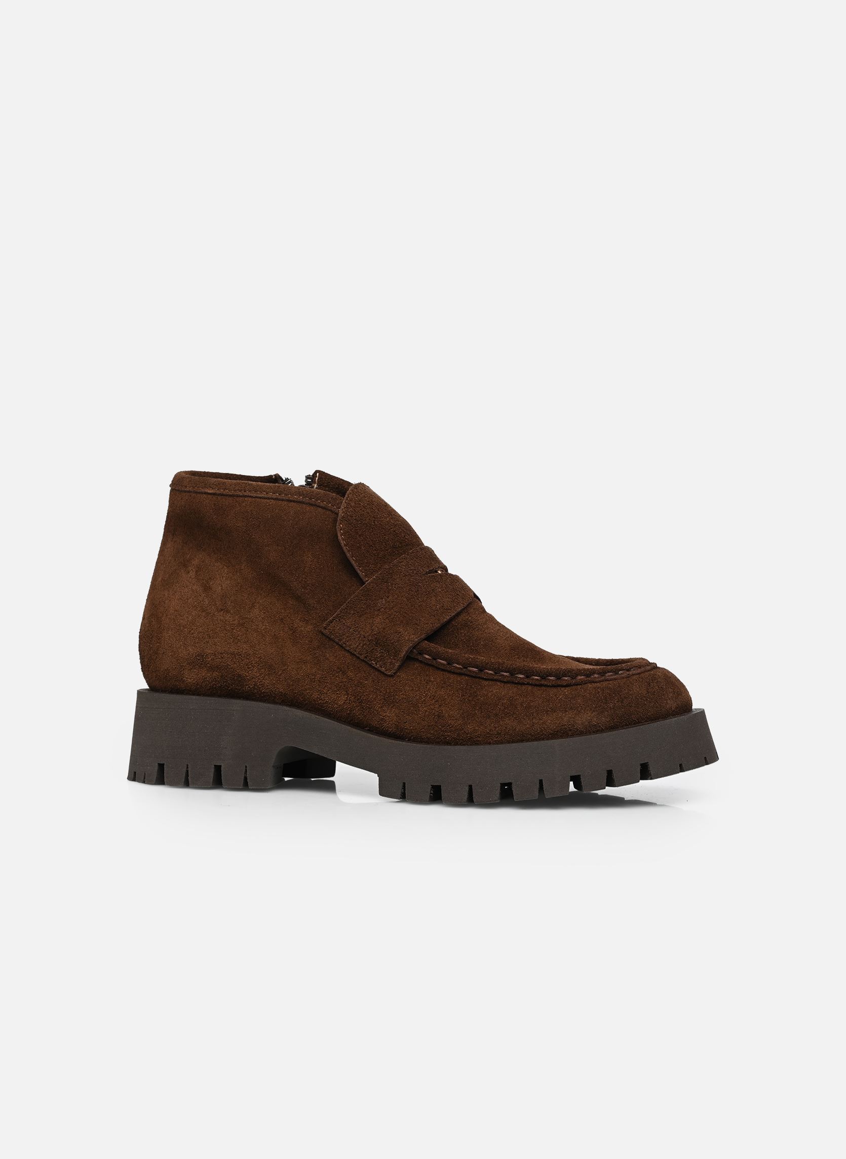 Enkellaarzen en boots DESK dames bruin Jonak Enkellaarzen en boots DESK dames bruin Marron foncé