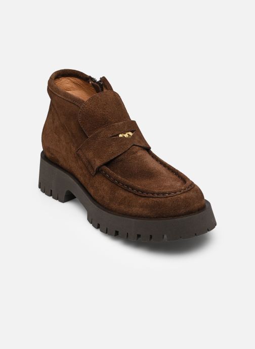 Jonak Enkellaarzen en boots DESK dames bruin