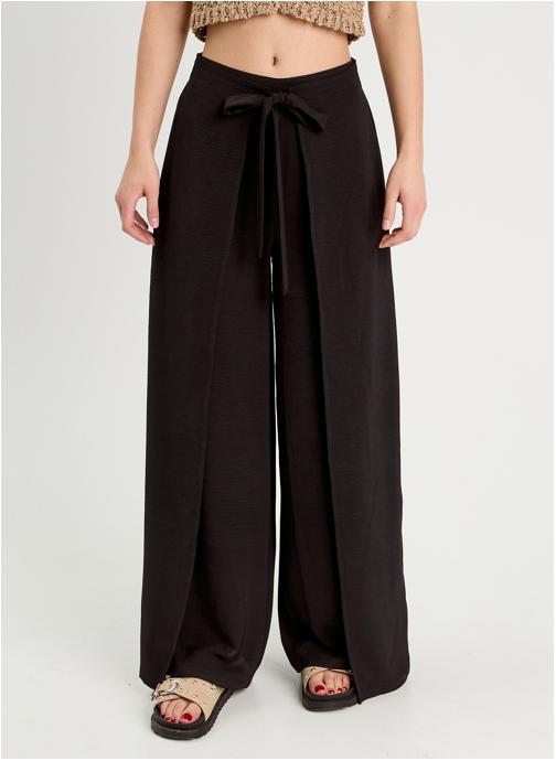 Cache Cache Pantalons droit PANFLOWSONG femme noir