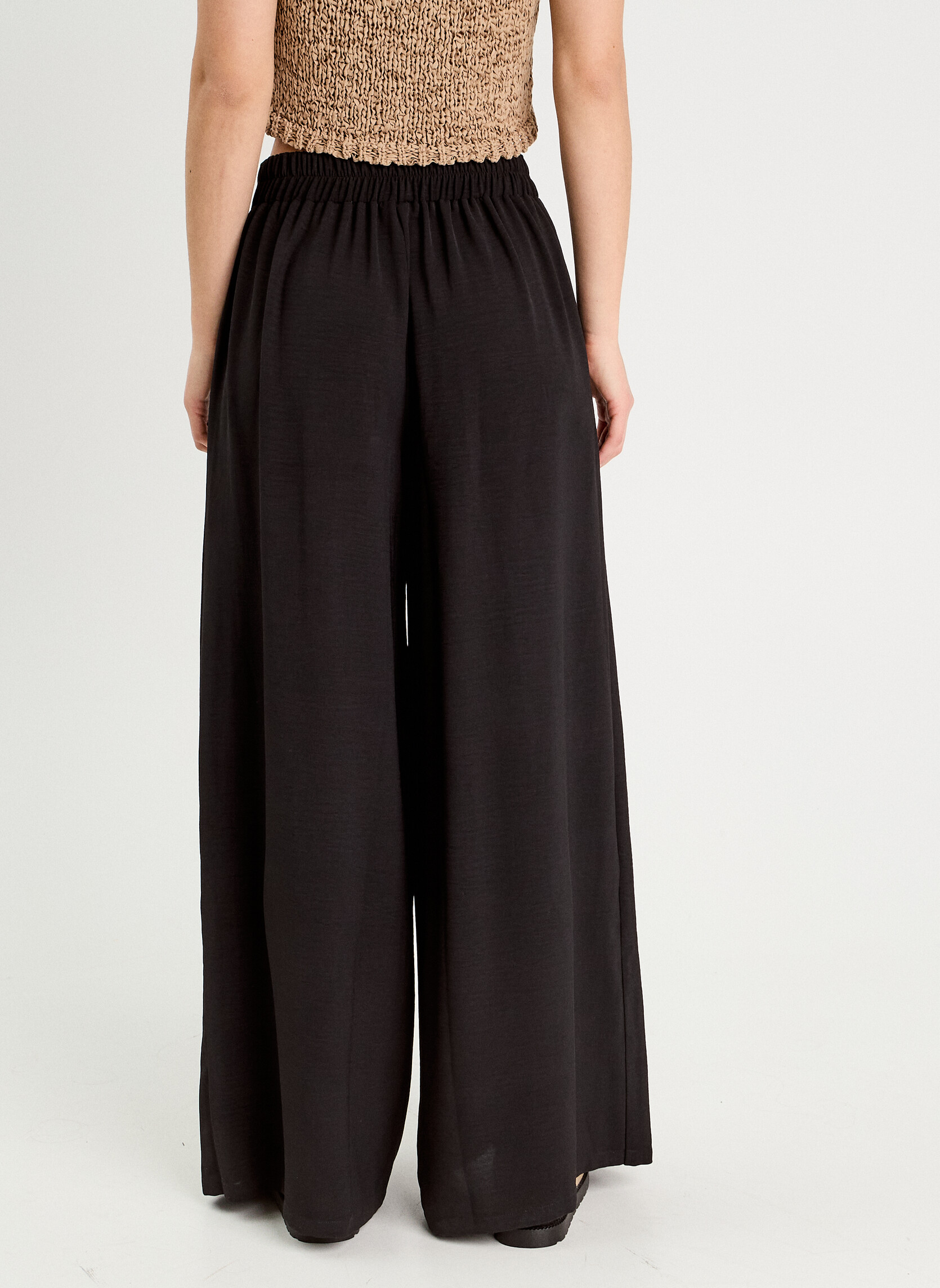 Pantalons droit PANFLOWSONG femme noir Cache Cache Pantalons droit PANFLOWSONG femme noir Noir