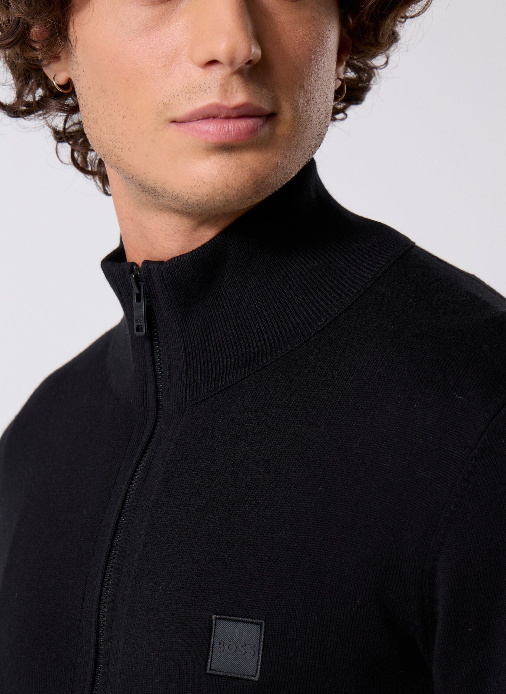 Gilets Kanozip_S homme noir BOSS Gilets Kanozip_S homme noir 001