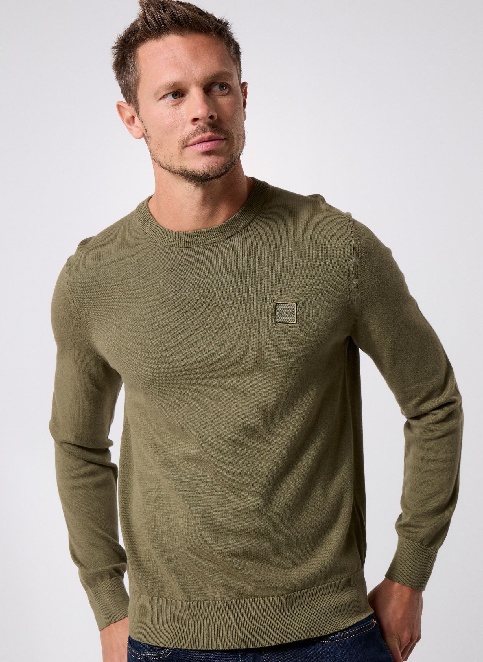 Sweat shirt BOSS Pull over Kanovano EU - vue 8