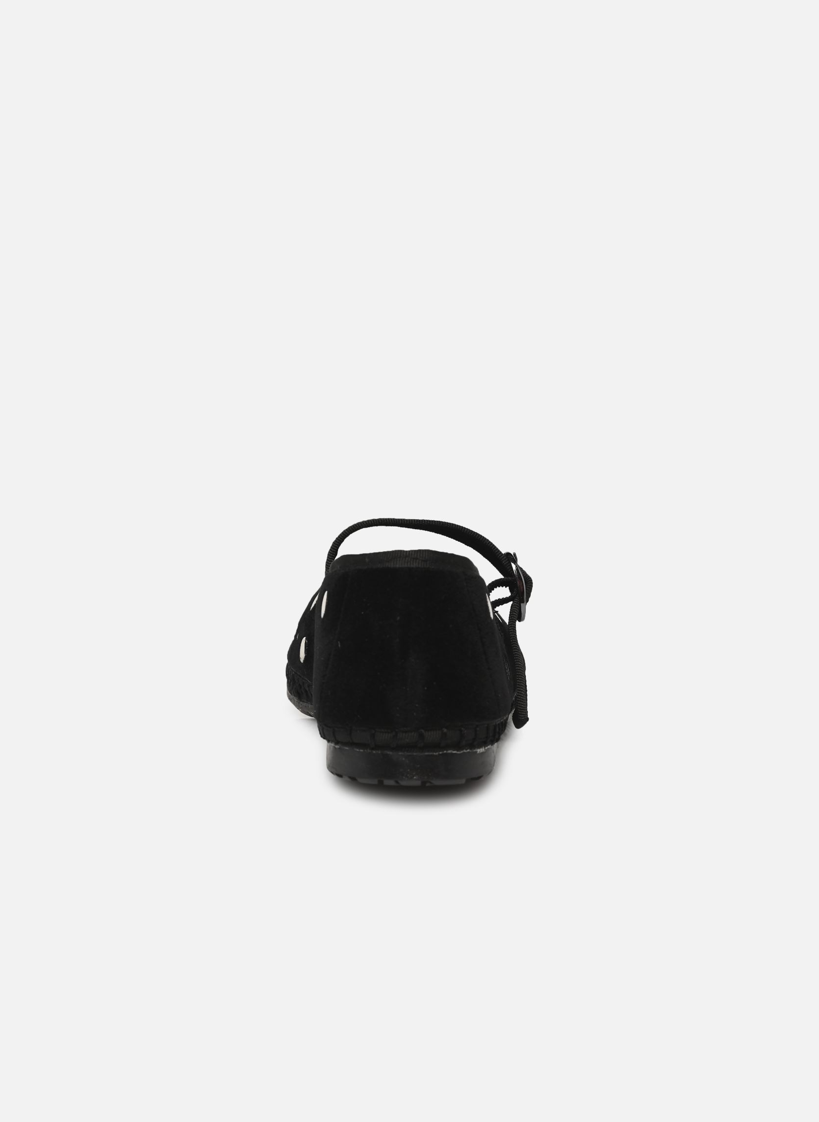 Babies Mary Jane Velvet Studs femme noir Flabelus Babies Mary Jane Velvet Studs femme noir NEGRO