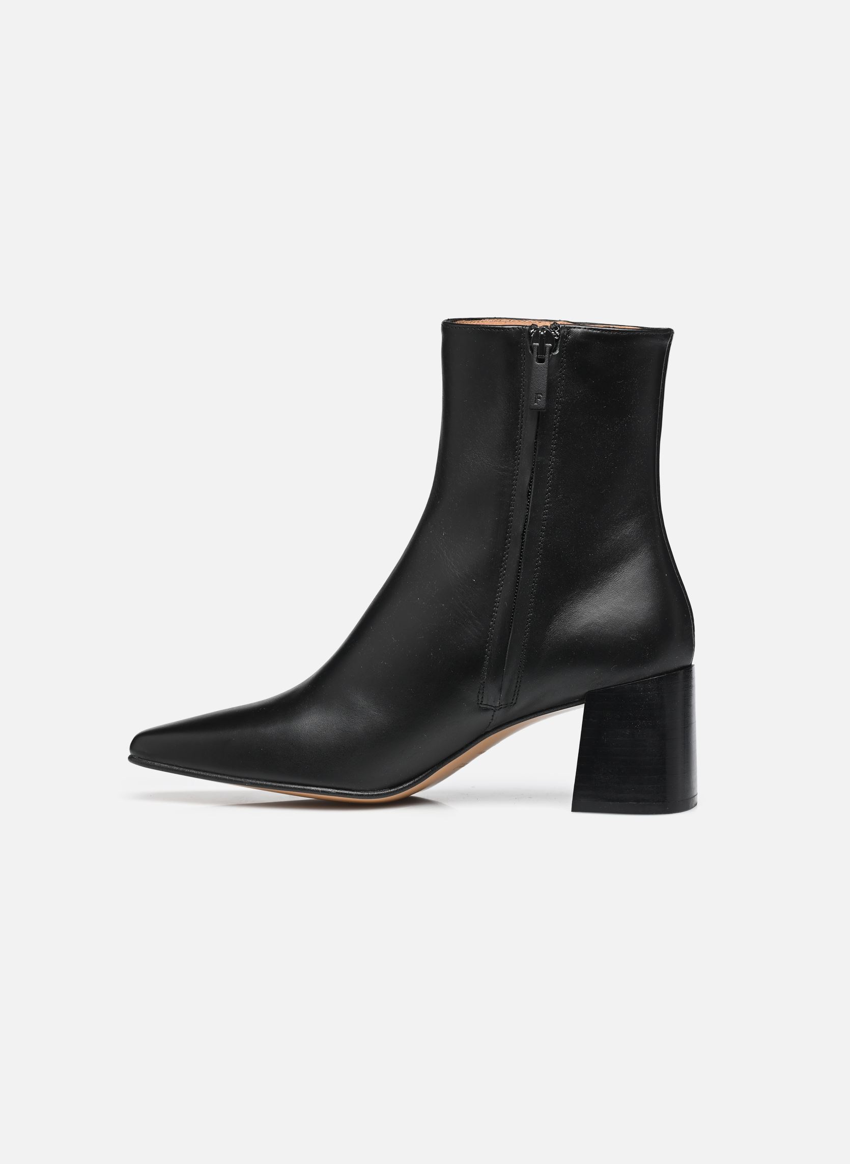 Bottines et boots Cay femme noir Flattered Bottines et boots Cay femme noir LEATHER BLACK