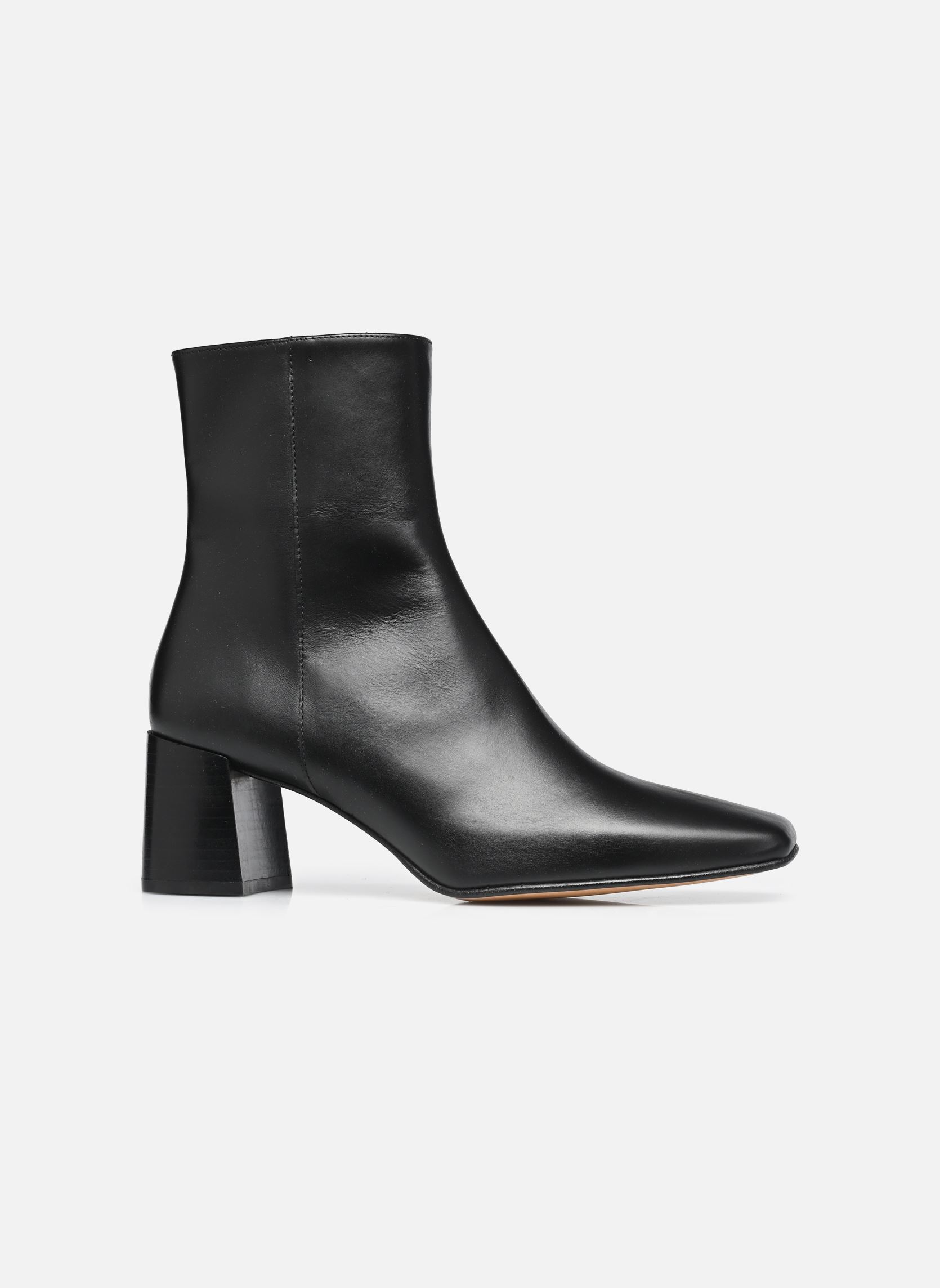 Bottines et boots Cay femme noir Flattered Bottines et boots Cay femme noir LEATHER BLACK