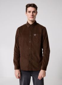 Hemden Needle Cord Shirt herren braun Fred Perry Hemden Needle Cord Shirt herren braun BURNT TOBACCO