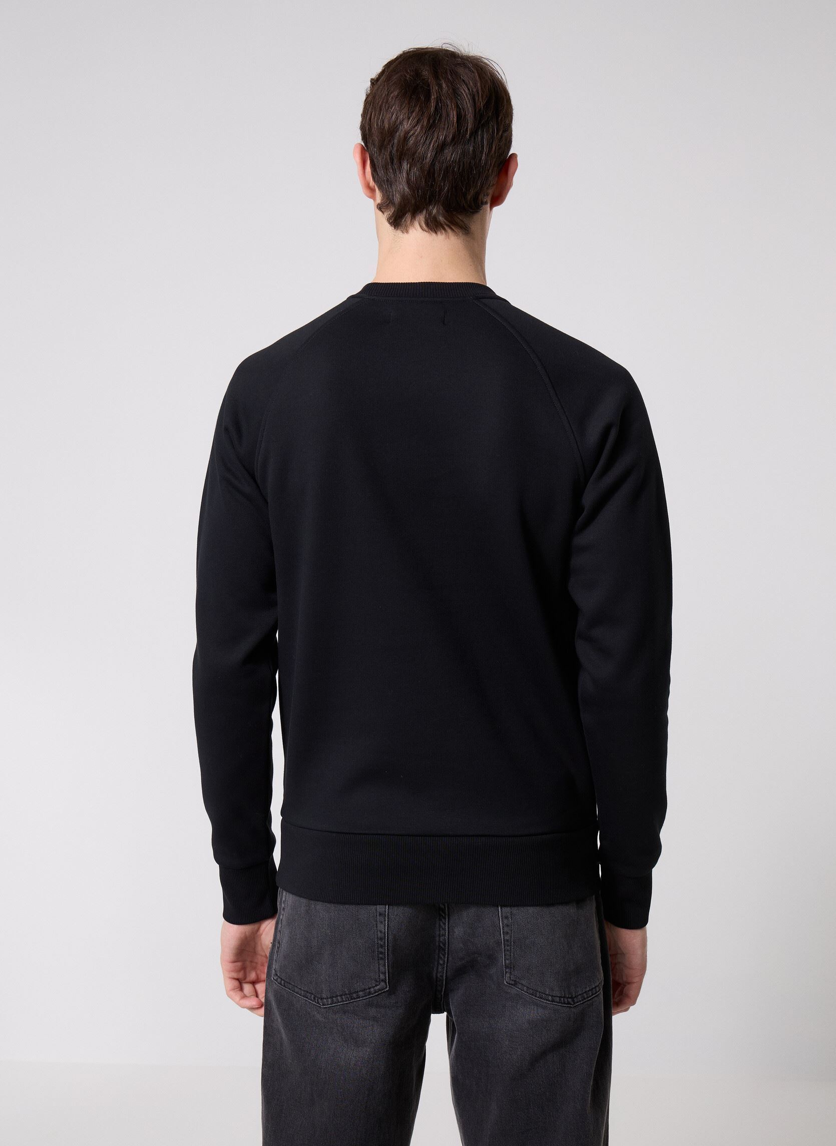 Sweatshirts Outline Lrl Wrth Sweatshirt heren zwart Fred Perry Sweatshirts Outline Lrl Wrth Sweatshirt heren zwart Black