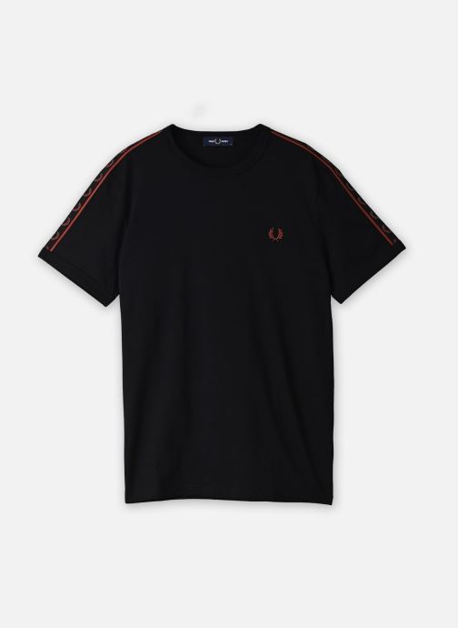 Fred Perry Tee-shirts Contrast Tape Ringer T-Shirt homme noir