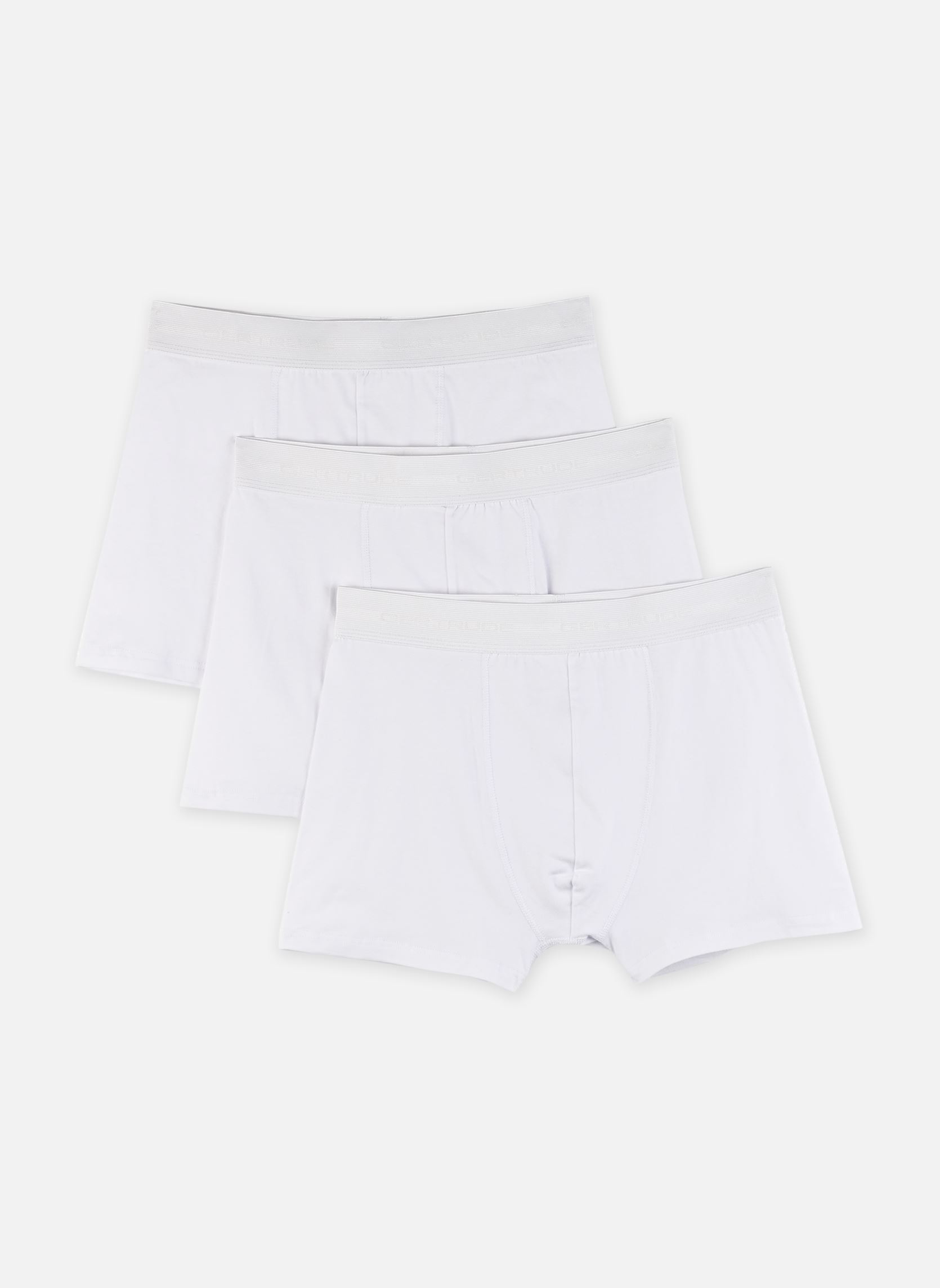 Zwemboxers Jonas Boxer heren wit Gertrude Zwemboxers Jonas Boxer heren wit BLANC