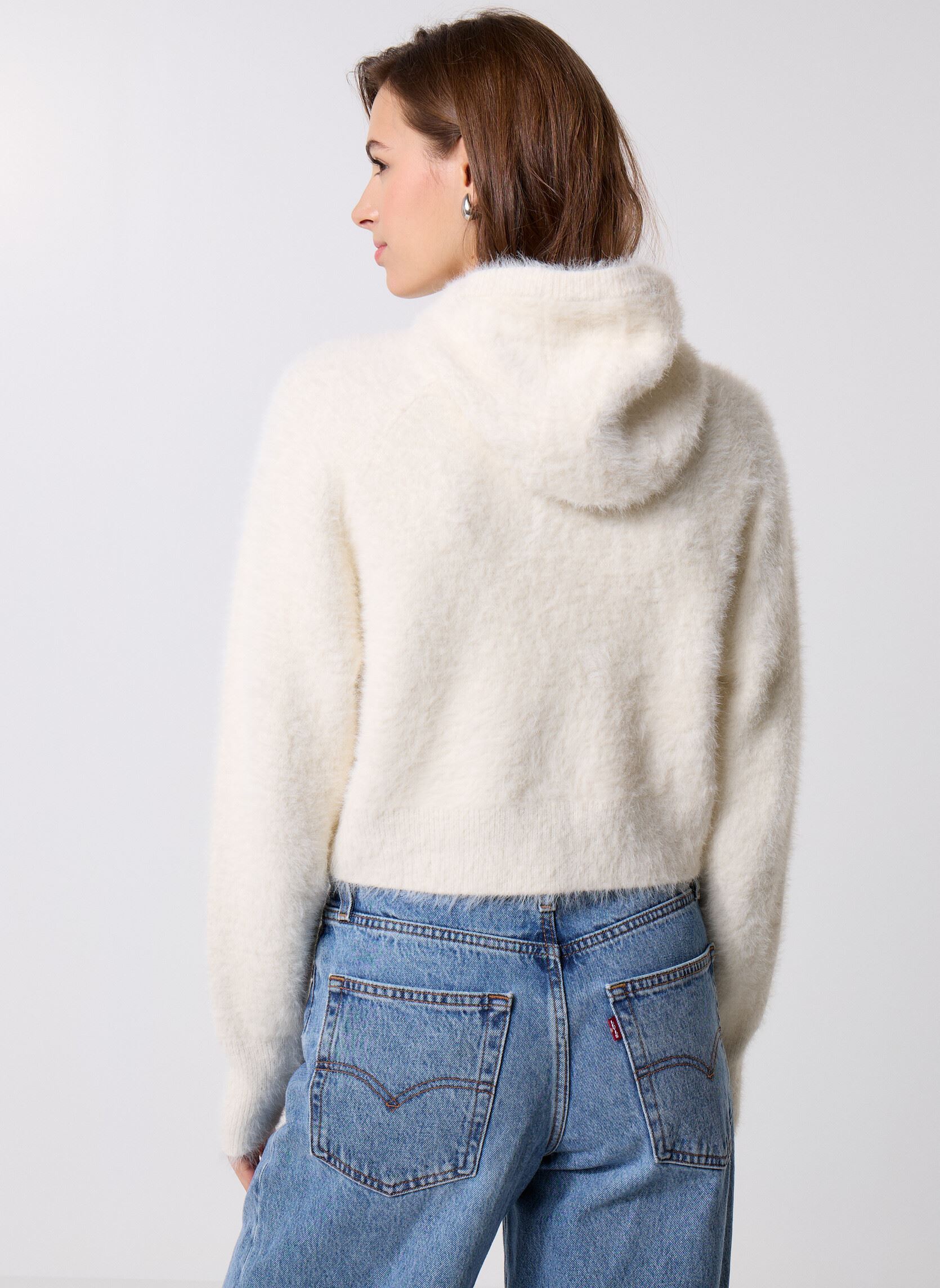 Hoodies Antonina Pull dames wit Gertrude Hoodies Antonina Pull dames wit CREME