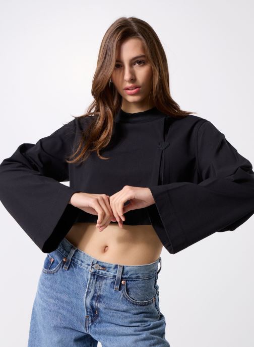 Gertrude Tee-shirts manches longues Ava Tee-Shirt femme noir