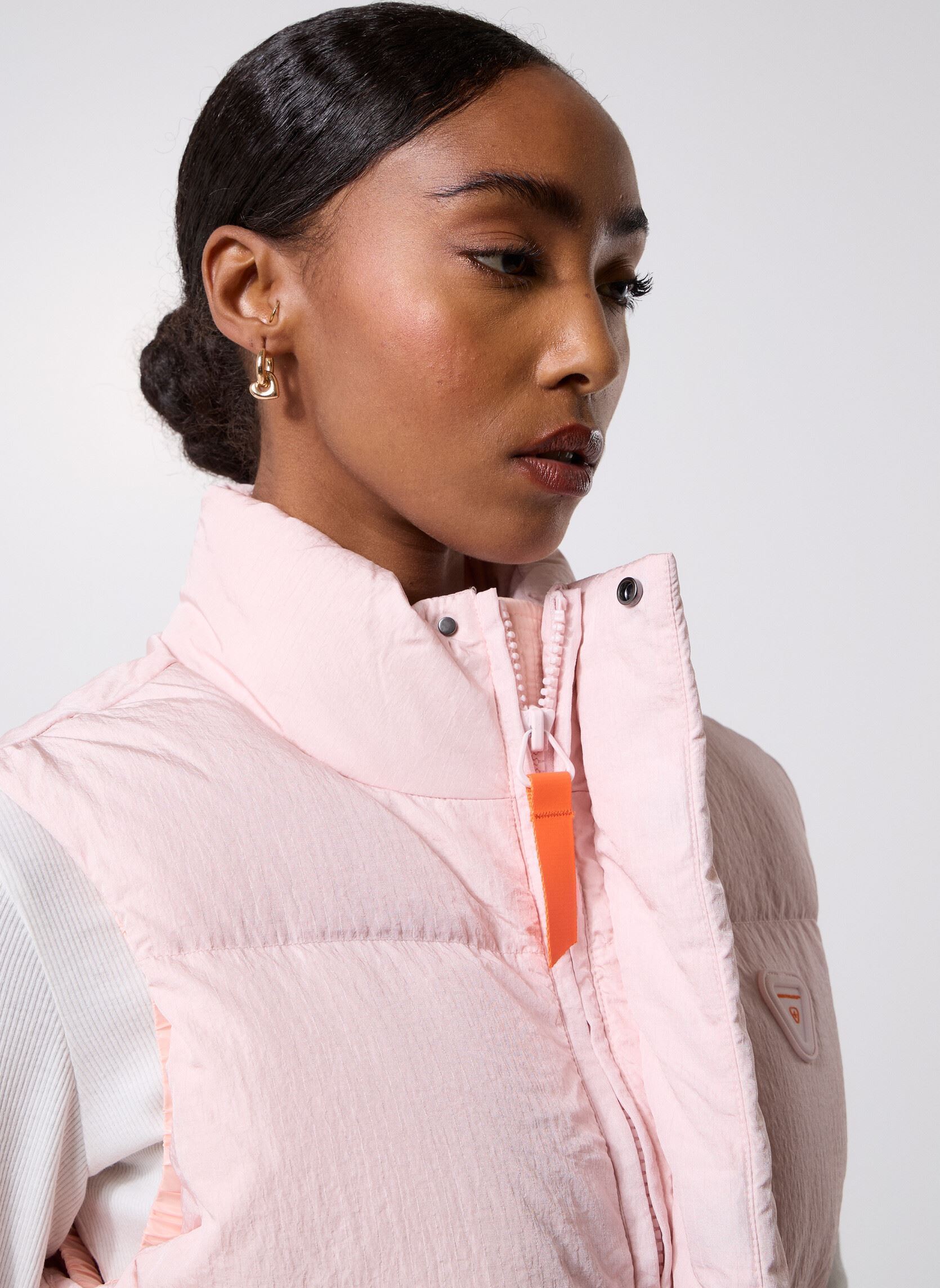 Chaquetas sin mangas Cesario-R Doudoune rosa Gertrude Chaquetas sin mangas Cesario-R Doudoune rosa POUDRE