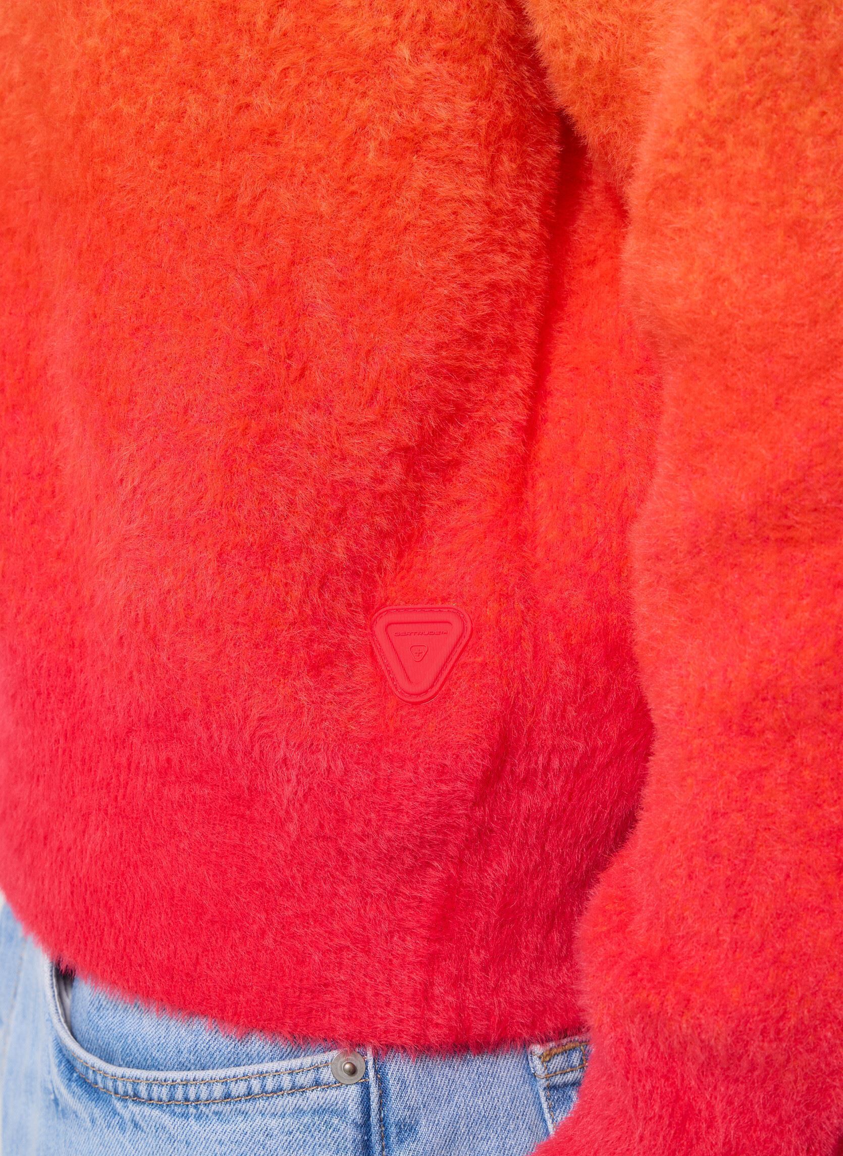 Gilets Davide Gilet rouge Gertrude Gilets Davide Gilet rouge GRADIENT RED POUDRE