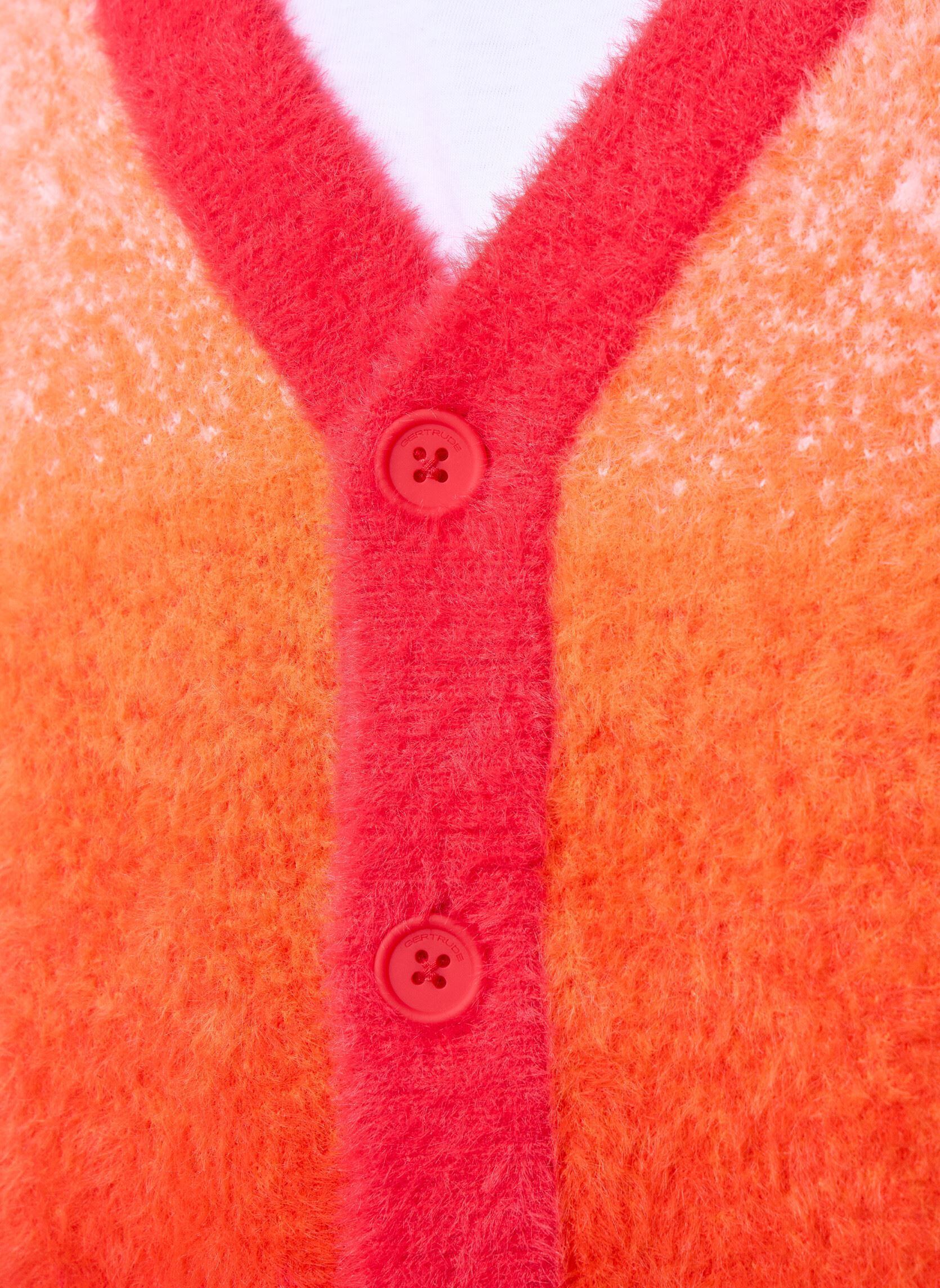 Gilets Davide Gilet rouge Gertrude Gilets Davide Gilet rouge GRADIENT RED POUDRE
