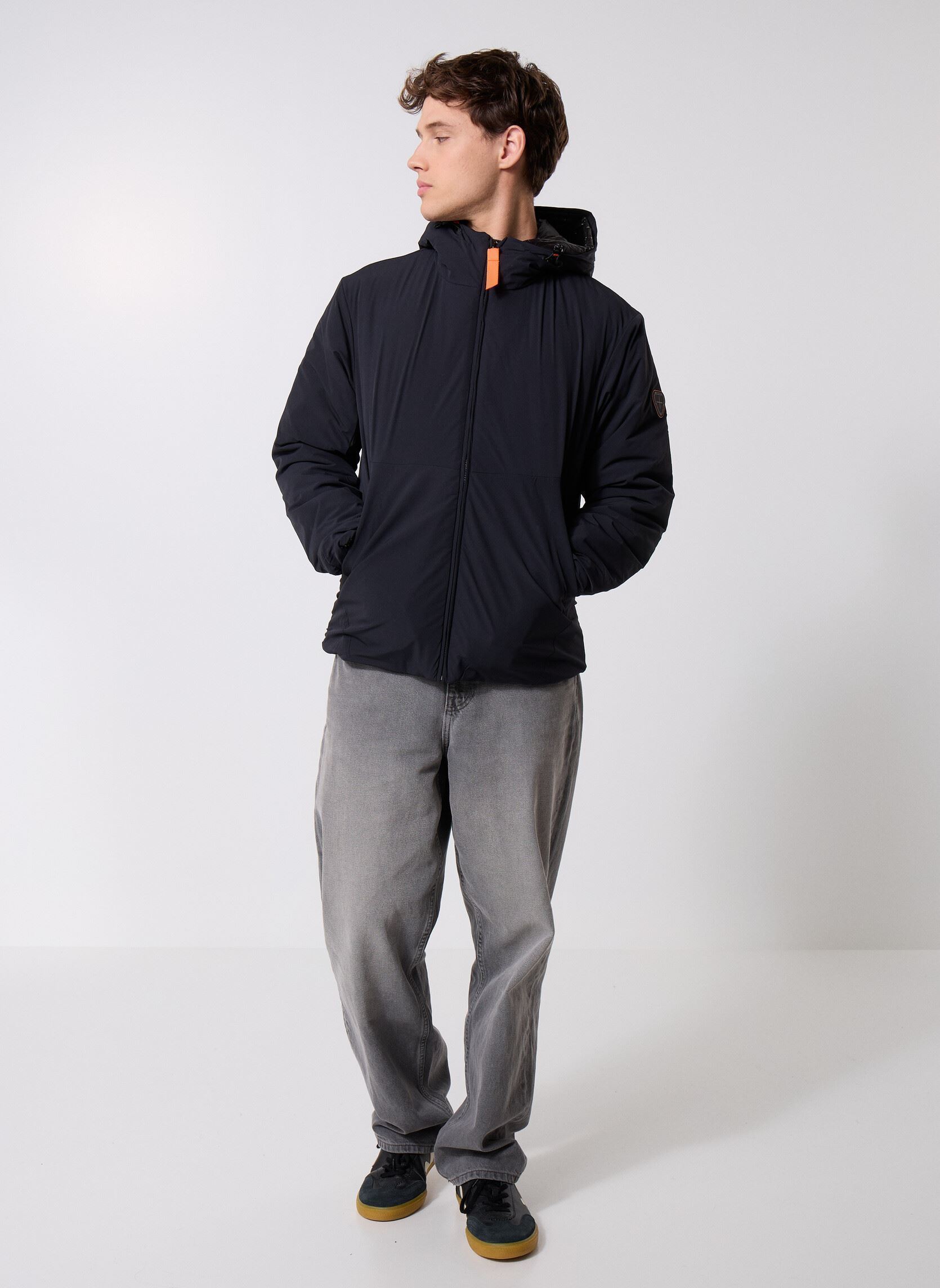 Winterjas Elzear Veste heren zwart Gertrude Winterjas Elzear Veste heren zwart BLACK