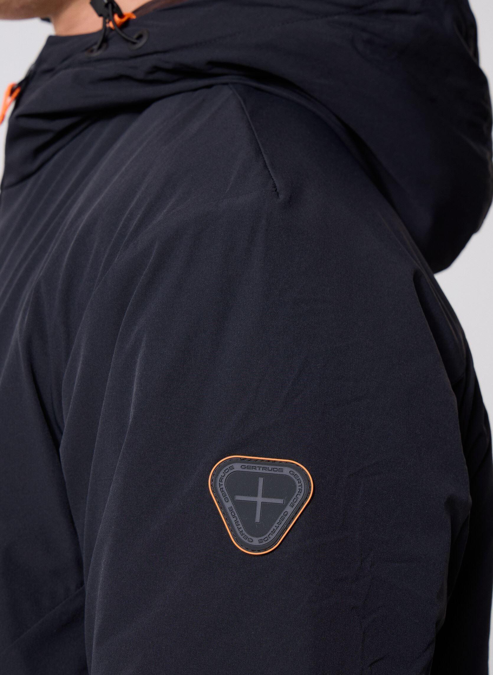 Winterjas Elzear Veste heren zwart Gertrude Winterjas Elzear Veste heren zwart BLACK