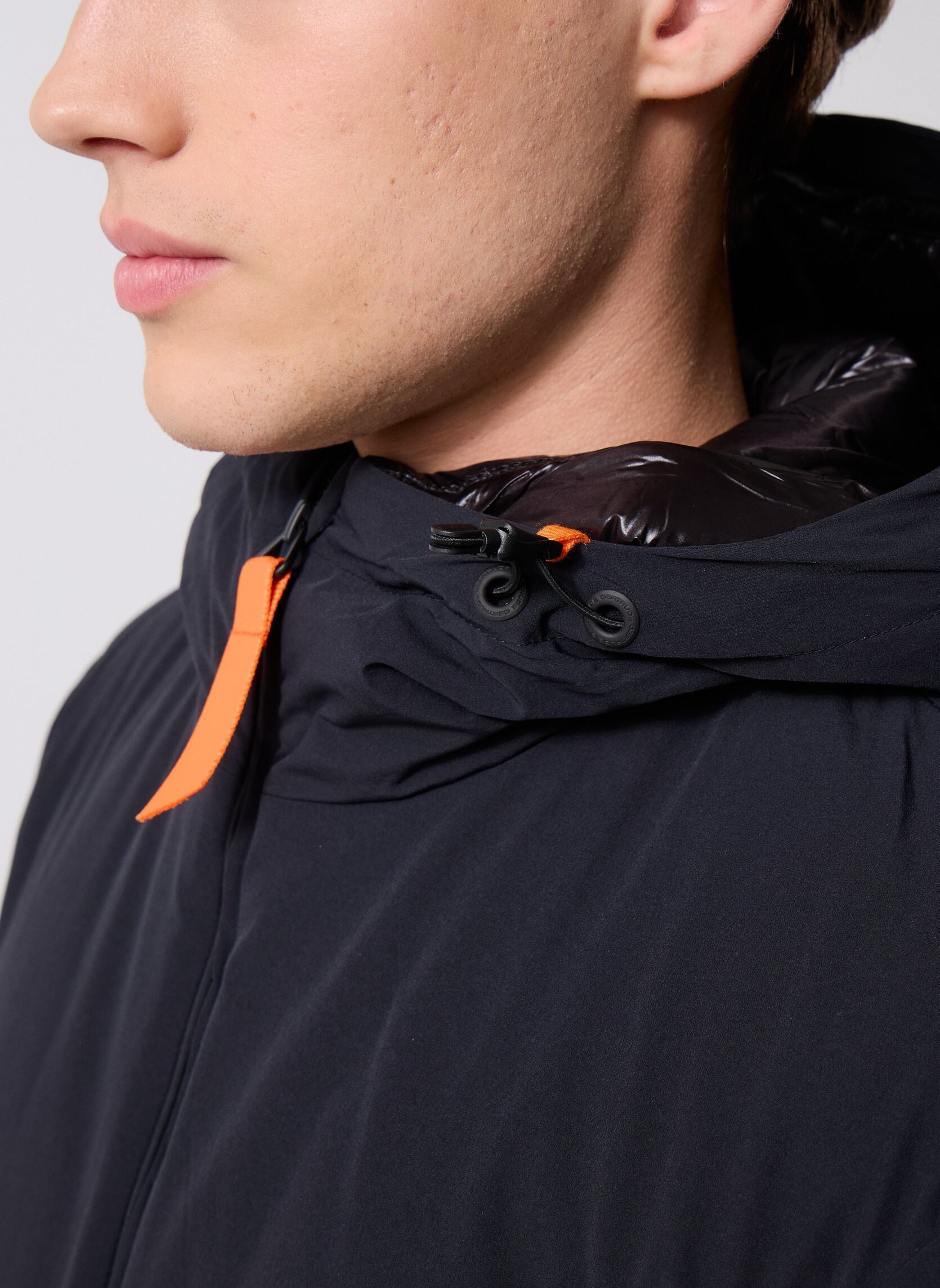 Winterjas Elzear Veste heren zwart Gertrude Winterjas Elzear Veste heren zwart BLACK