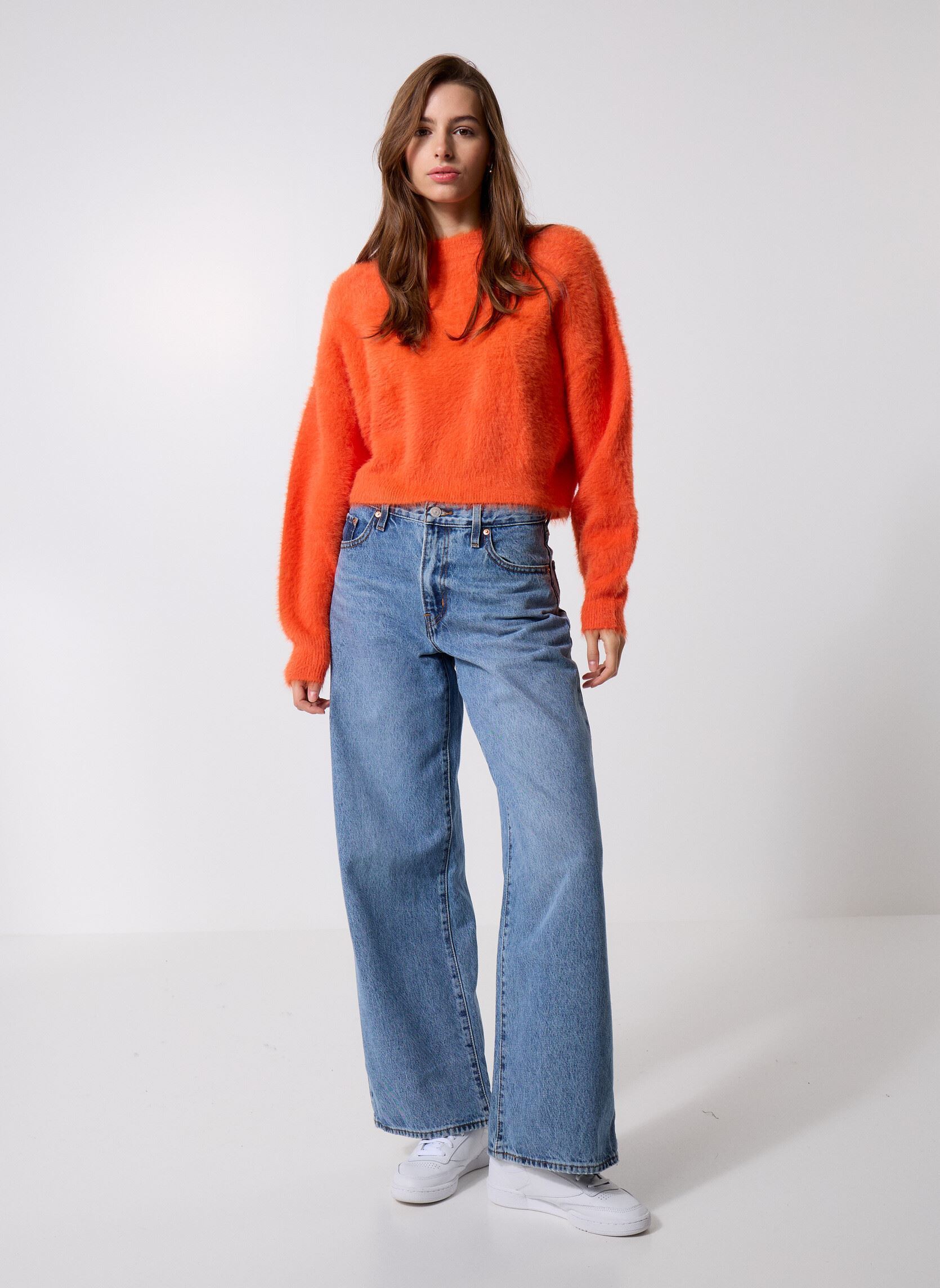 Pull Femme Scotch & Soda - Orange, Coton, Taille 16 (L) - État Excellent