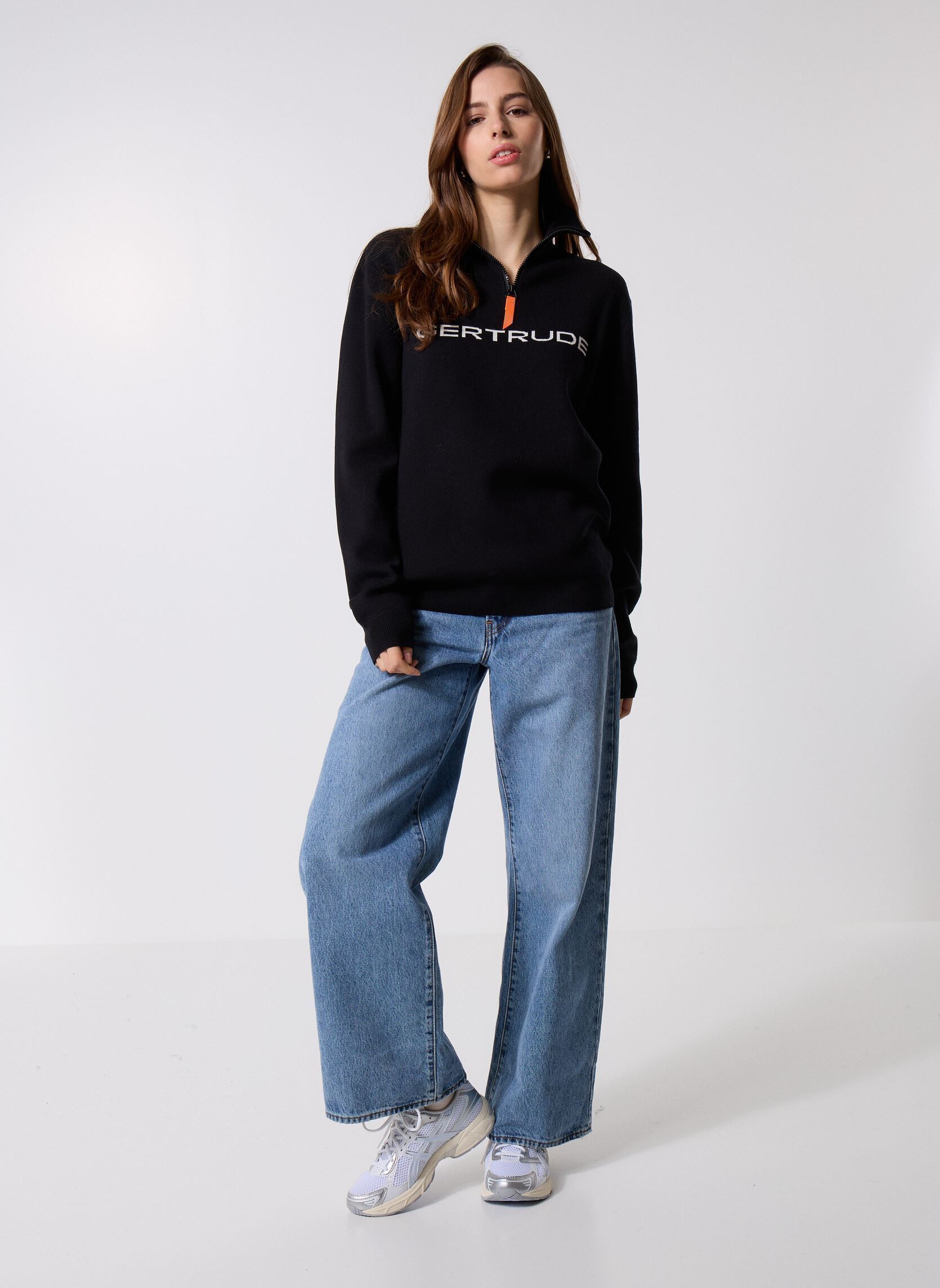Pulls Lewis Gertrude Pull noir Gertrude Pulls Lewis Gertrude Pull noir BLACK