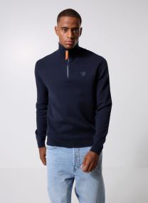 Truien Lewis Patch Pull blauw