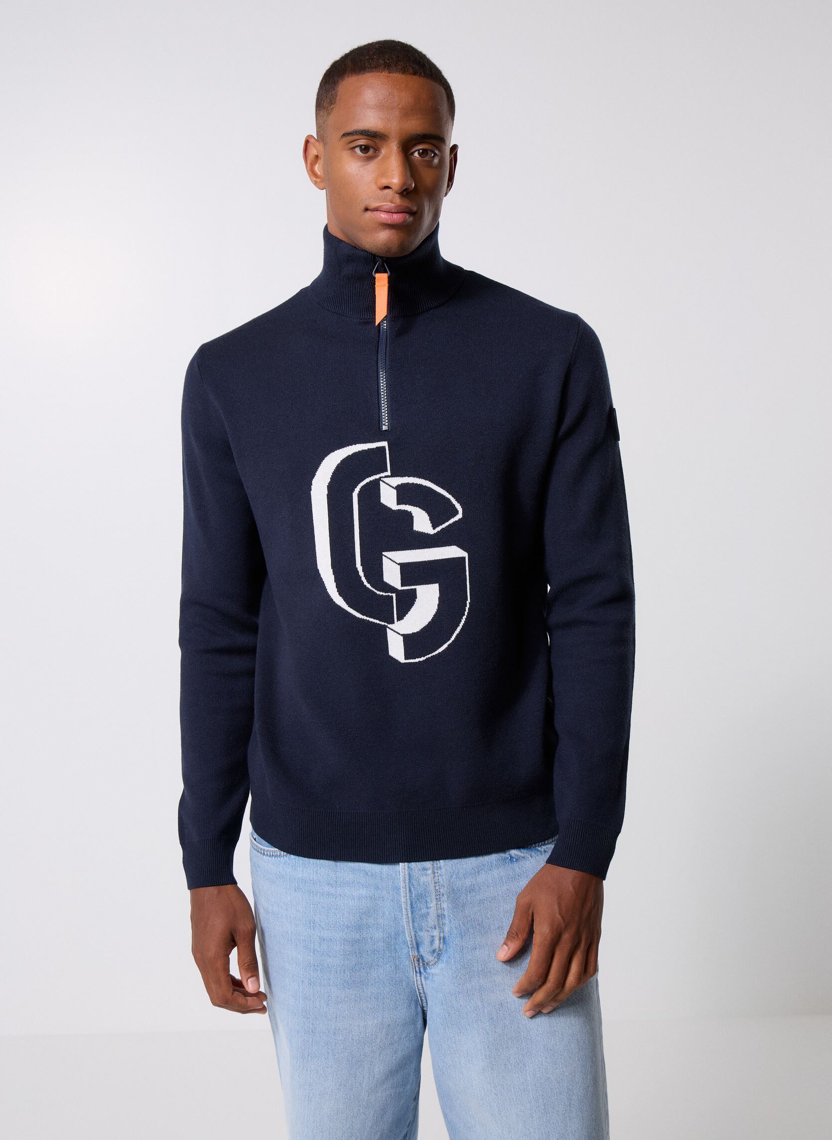 Truien Lewis Pull blauw Gertrude Truien Lewis Pull blauw NIGHT