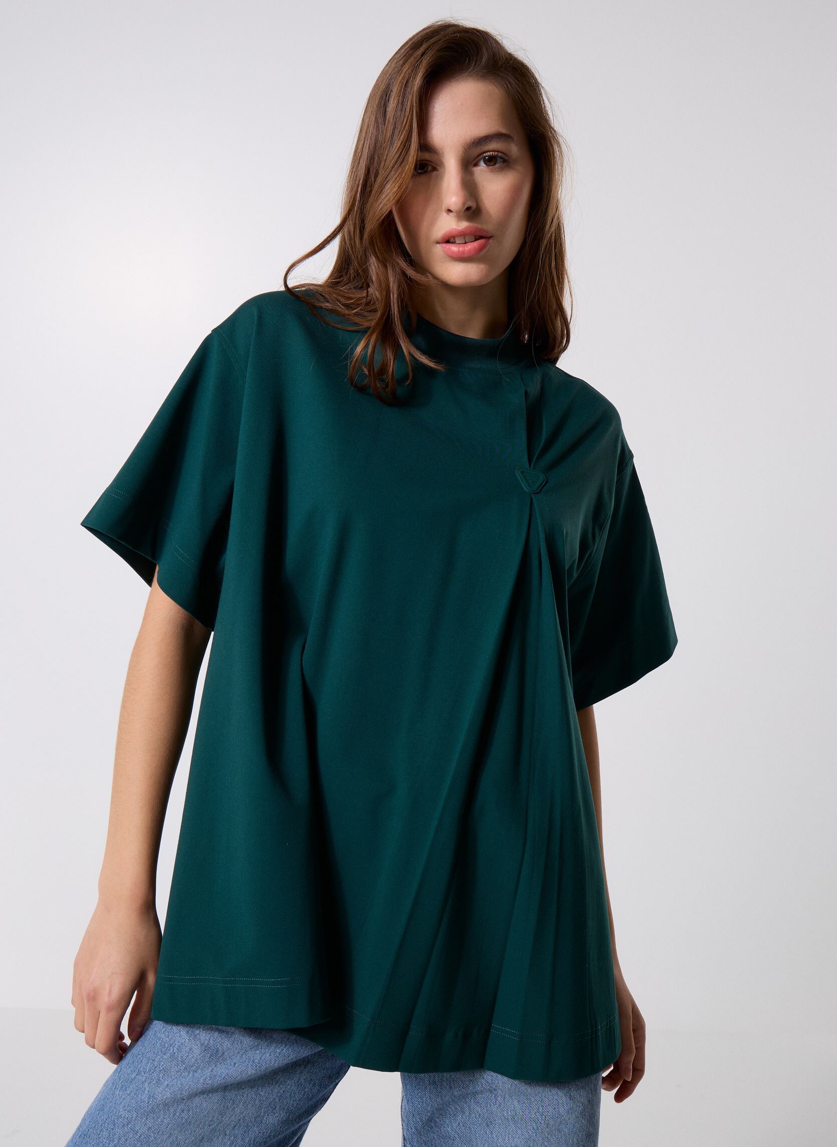 Kurzarm-T-Shirts Lya Tee-Shirt damen grün Gertrude Kurzarm-T-Shirts Lya Tee-Shirt damen grün FORET