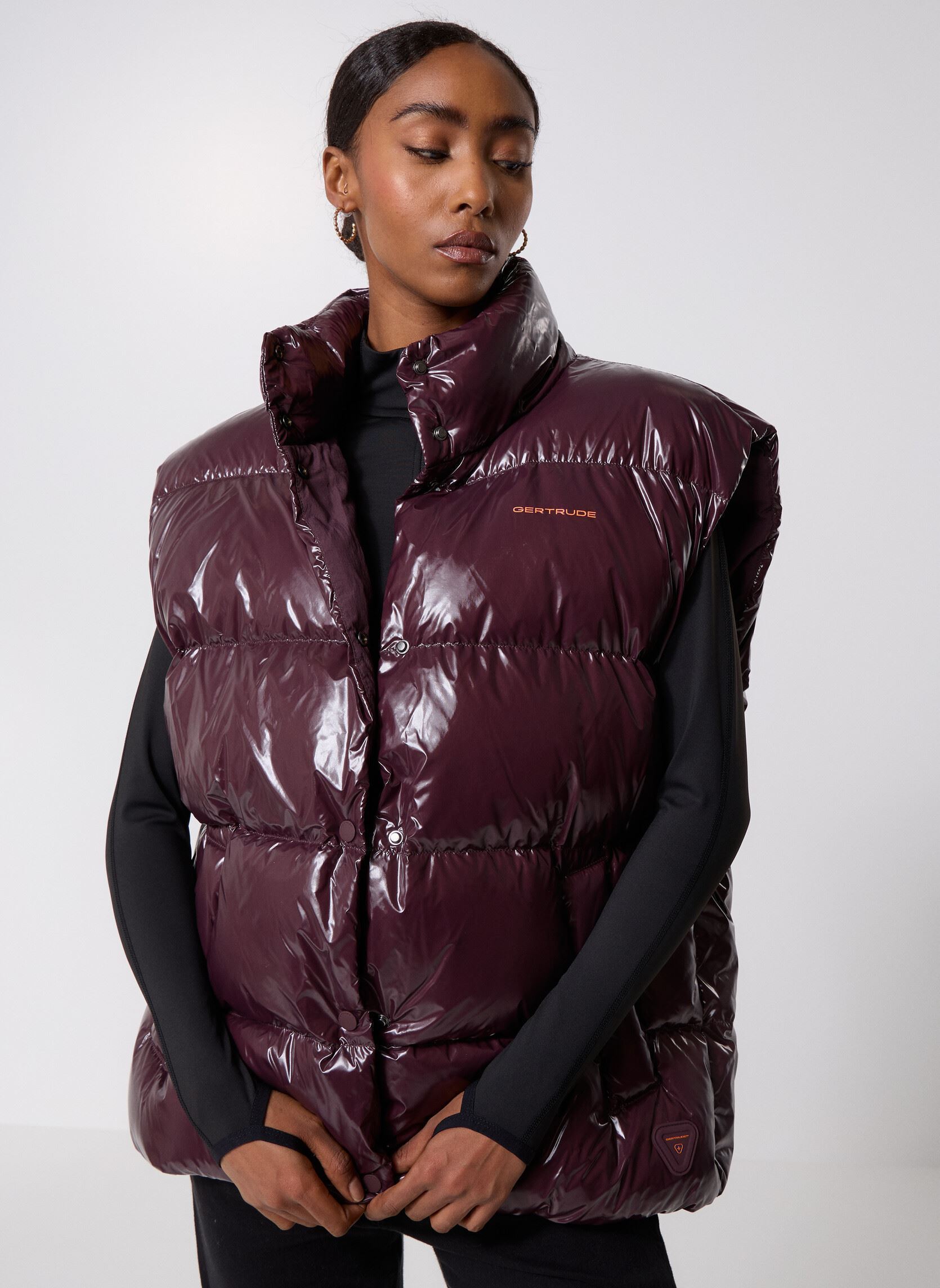 Doudounes sans manches Mara Bright Doudoune femme bordeaux Gertrude Doudounes sans manches Mara Bright Doudoune femme bordeaux BURGUNDY