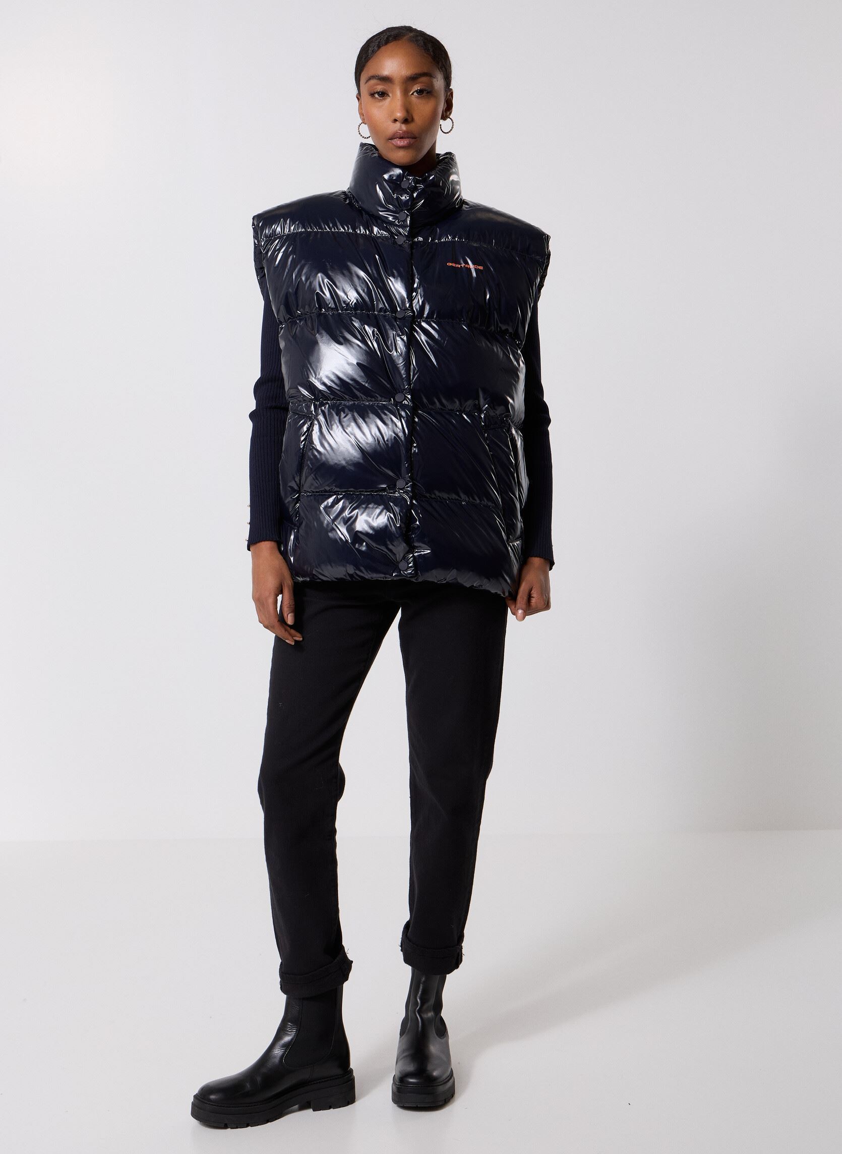 Doudounes sans manches Mara Bright Doudoune femme noir Gertrude Doudounes sans manches Mara Bright Doudoune femme noir DARK NIGHT