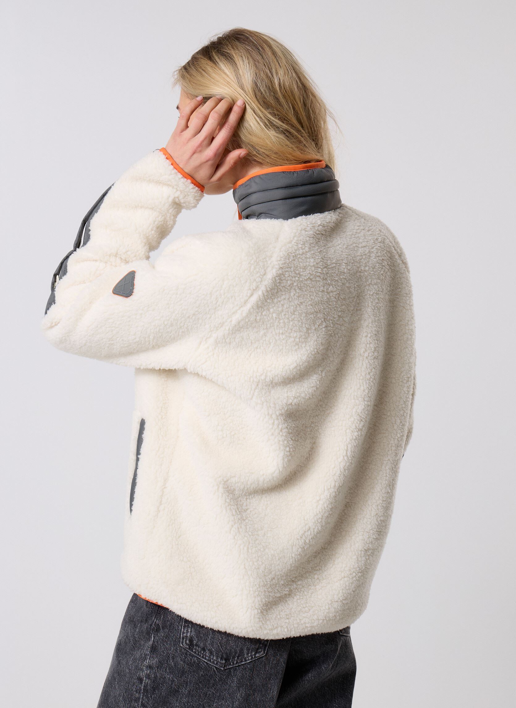 Vestes polaires Ramzi Veste blanc Gertrude Vestes polaires Ramzi Veste blanc CREME