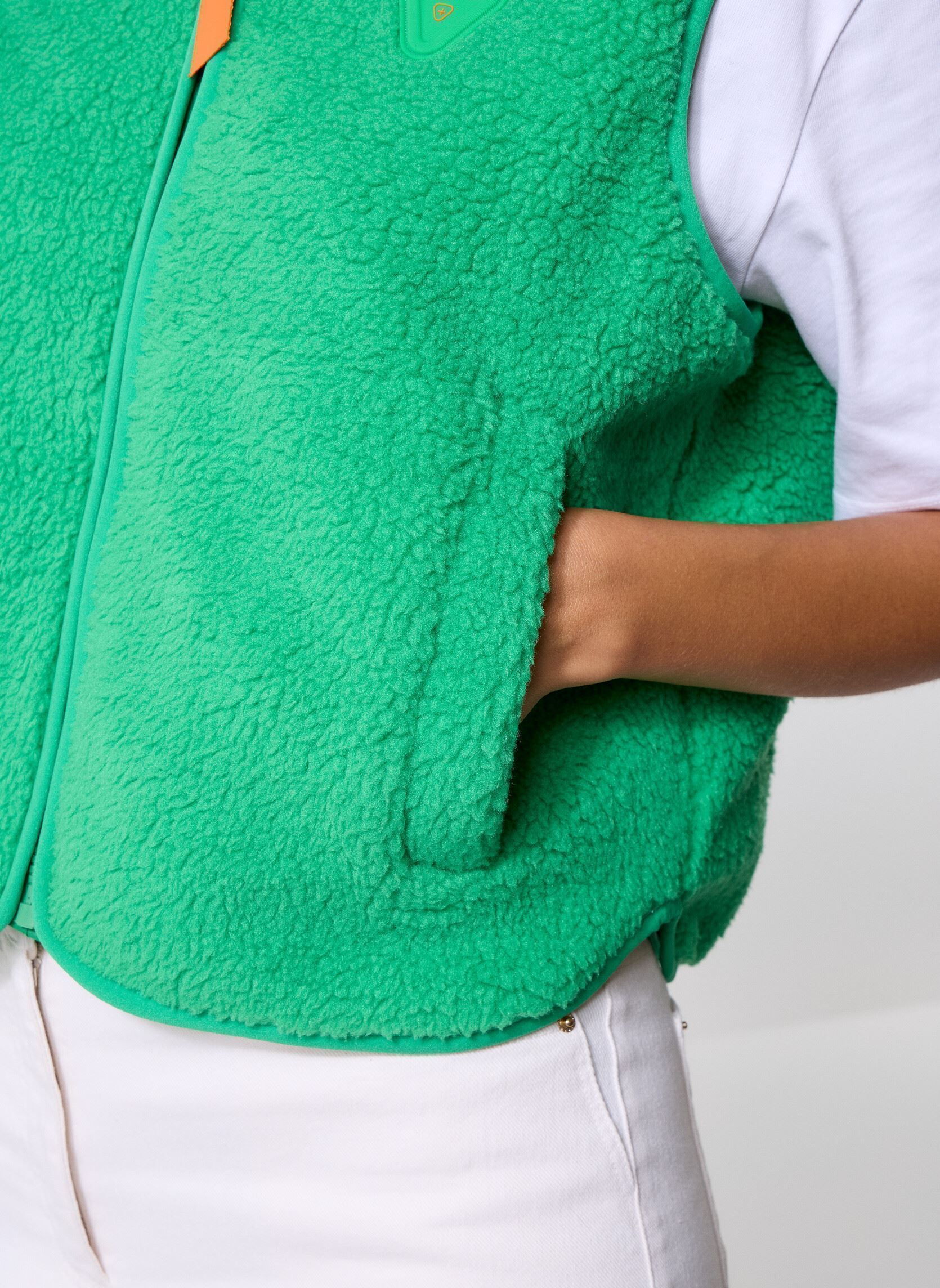 Bodywarmer Saki Veste dames groen Gertrude Bodywarmer Saki Veste dames groen ALOE